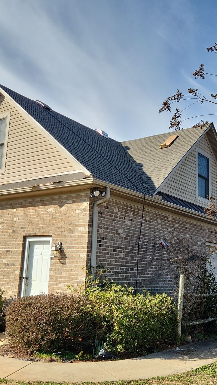 GAF Weathered Wood and Custom Copper by Just In Time Roofing and Restoration