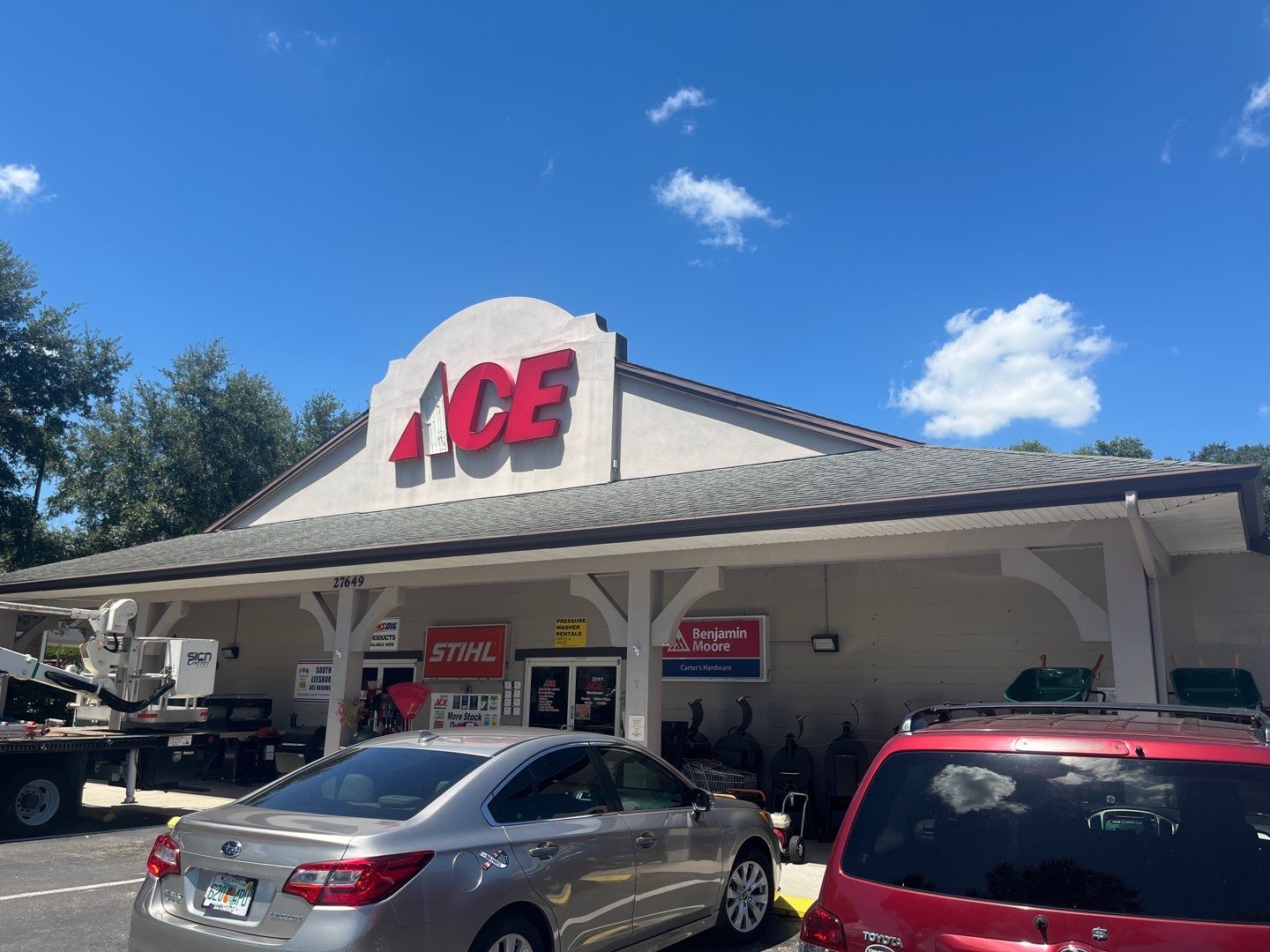 Flush Mounted Channel Letters for Leesburg Carter's Ace Hardware by SignCrafters