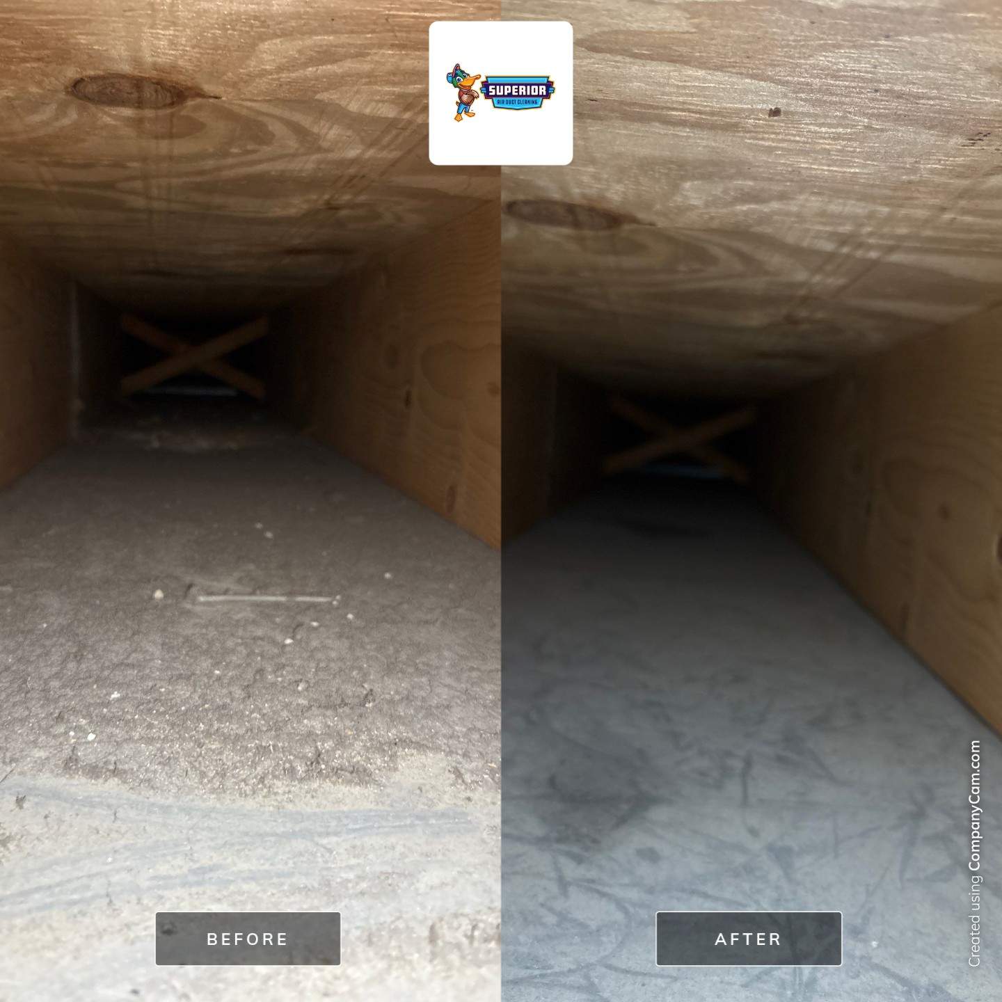 Air Duct Cleaning With a Vacuum Truck in Boardman, OH by Superior Air Duct Cleaning