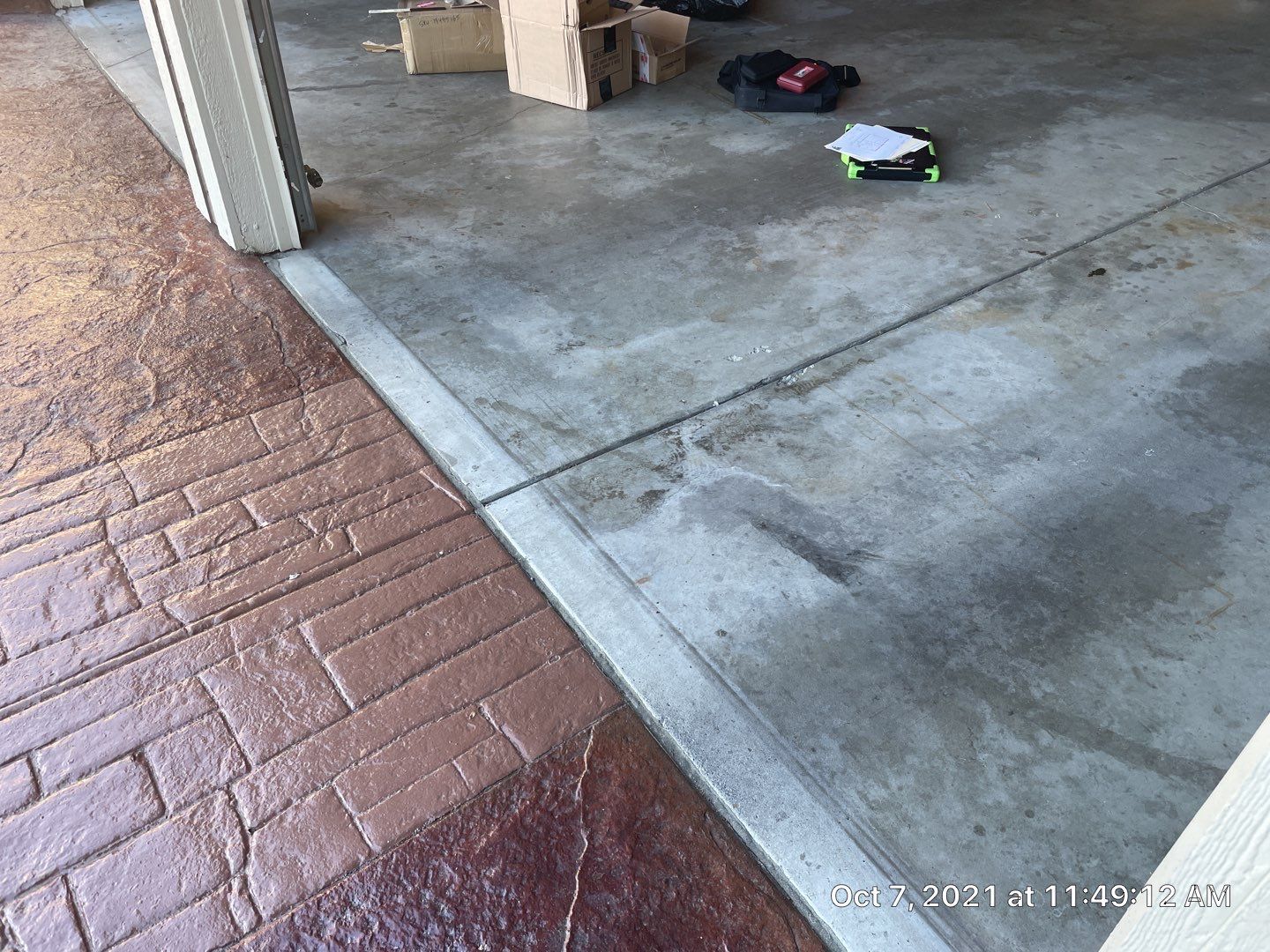 Garage Transformation using Silver Creek by Croc Coatings, LLC