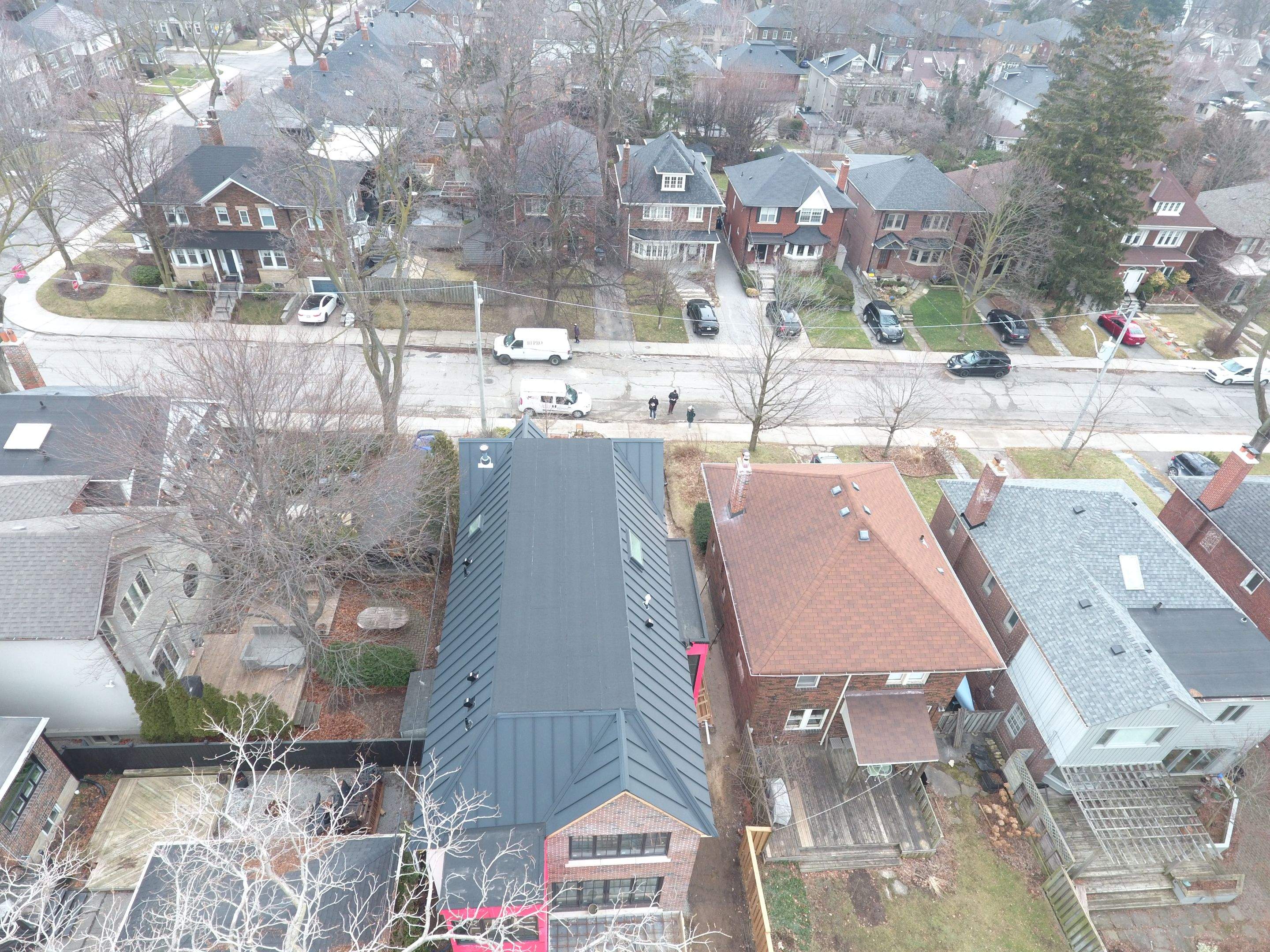 New Home Construction using 24 Ga Standing Seam Metal by Jay Carter Roofing & Sheet Metal