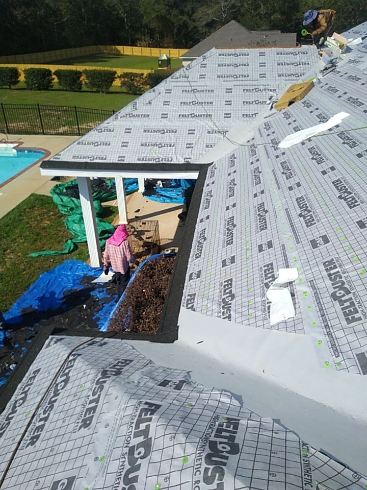 Residential Roofing Installation using Roof Replacement by American Roofing & Construction LLC