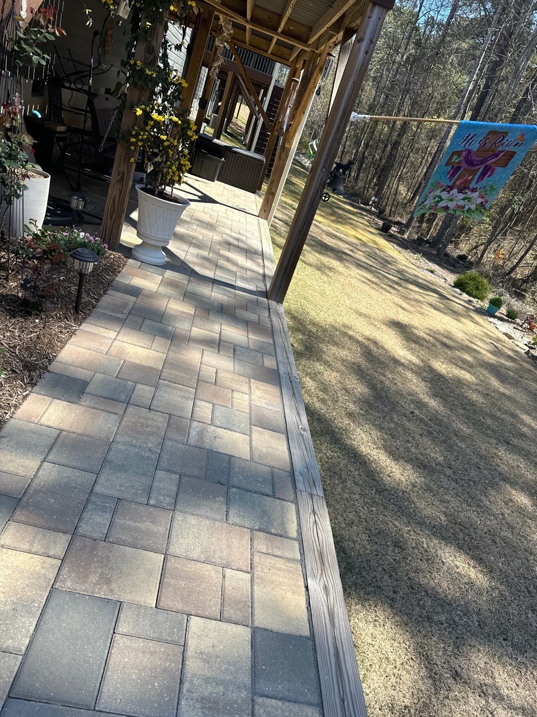 Pavers using Concrete Sealant by DuraSeal