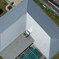 24ga 1.5" Mechanical Seam Mill Finish by Total Roofing System The Metal Roof Experts