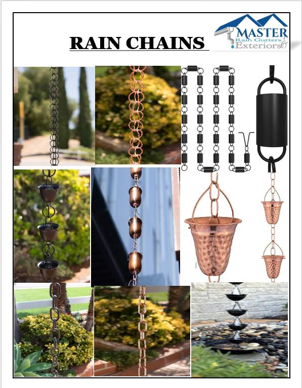 Accesories by Master Rain Gutters.