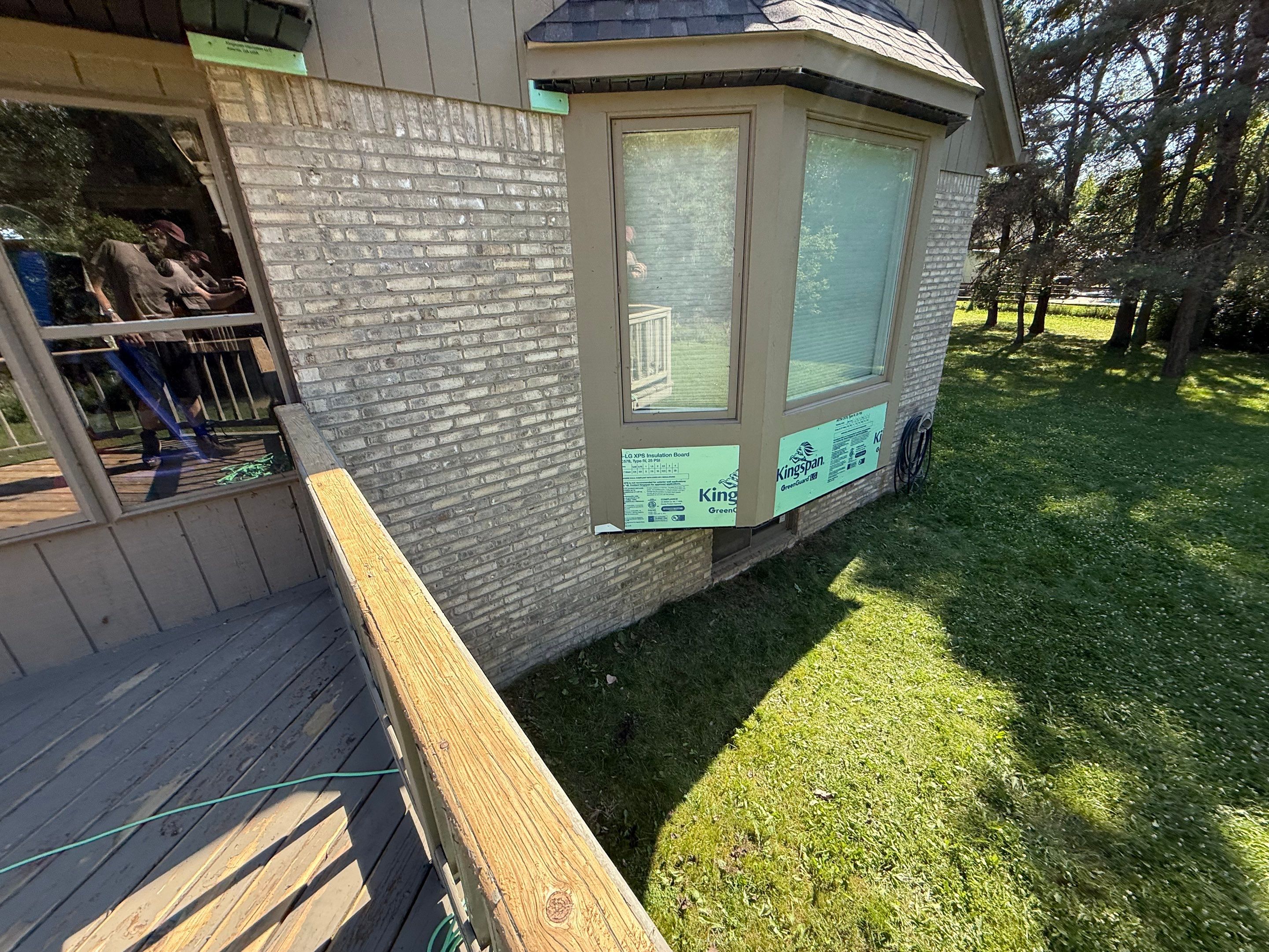 Siding Replacement using Alside Charter Oak D4.5" Laguna Blue by 180 Contractors