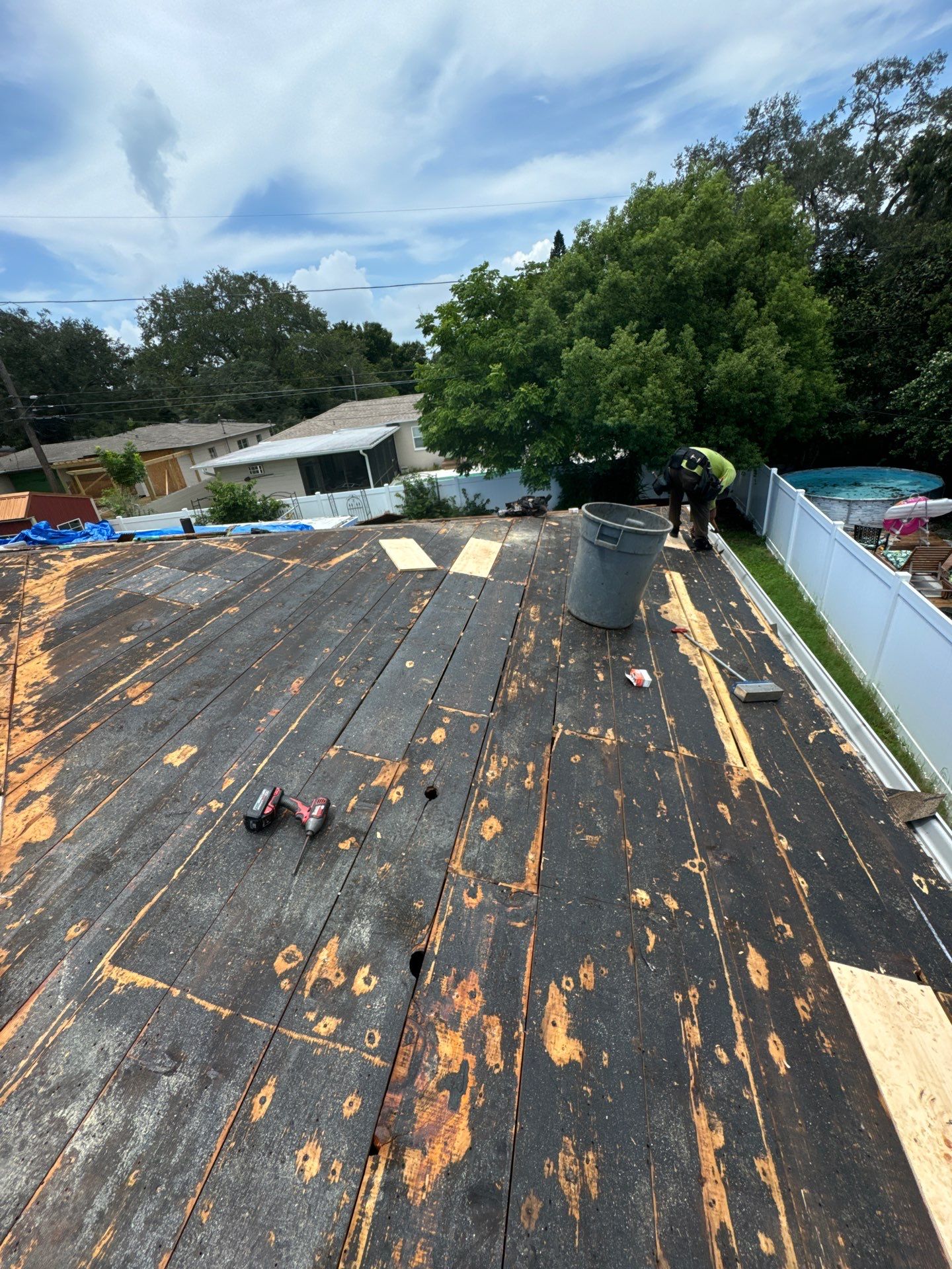 Project in St. Petersburg 33710 by Mitchell Roofing Company LLC