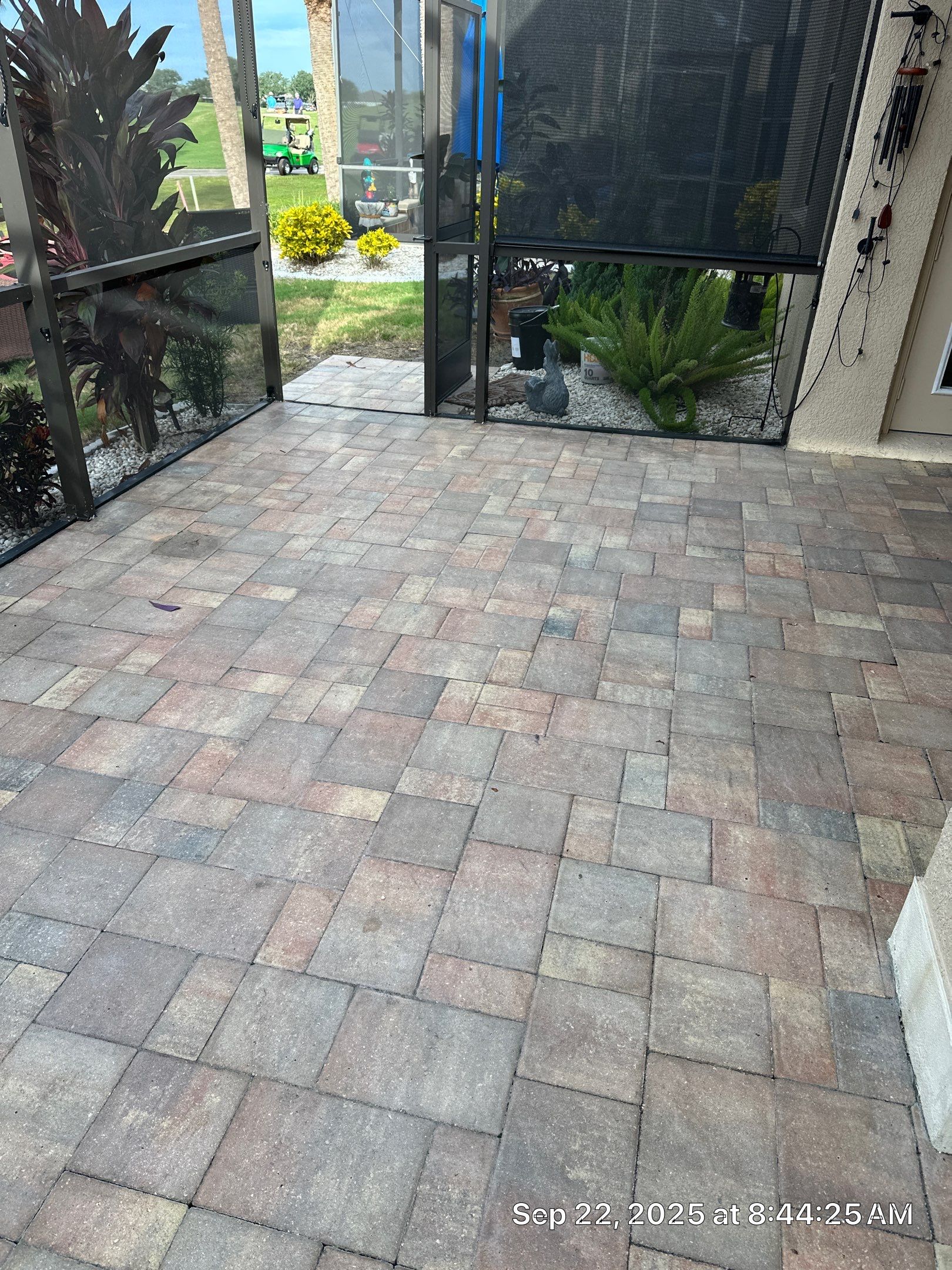 Herringbone Paver Sealing and Restoration in Sun City Center by Supreme Paver Experts