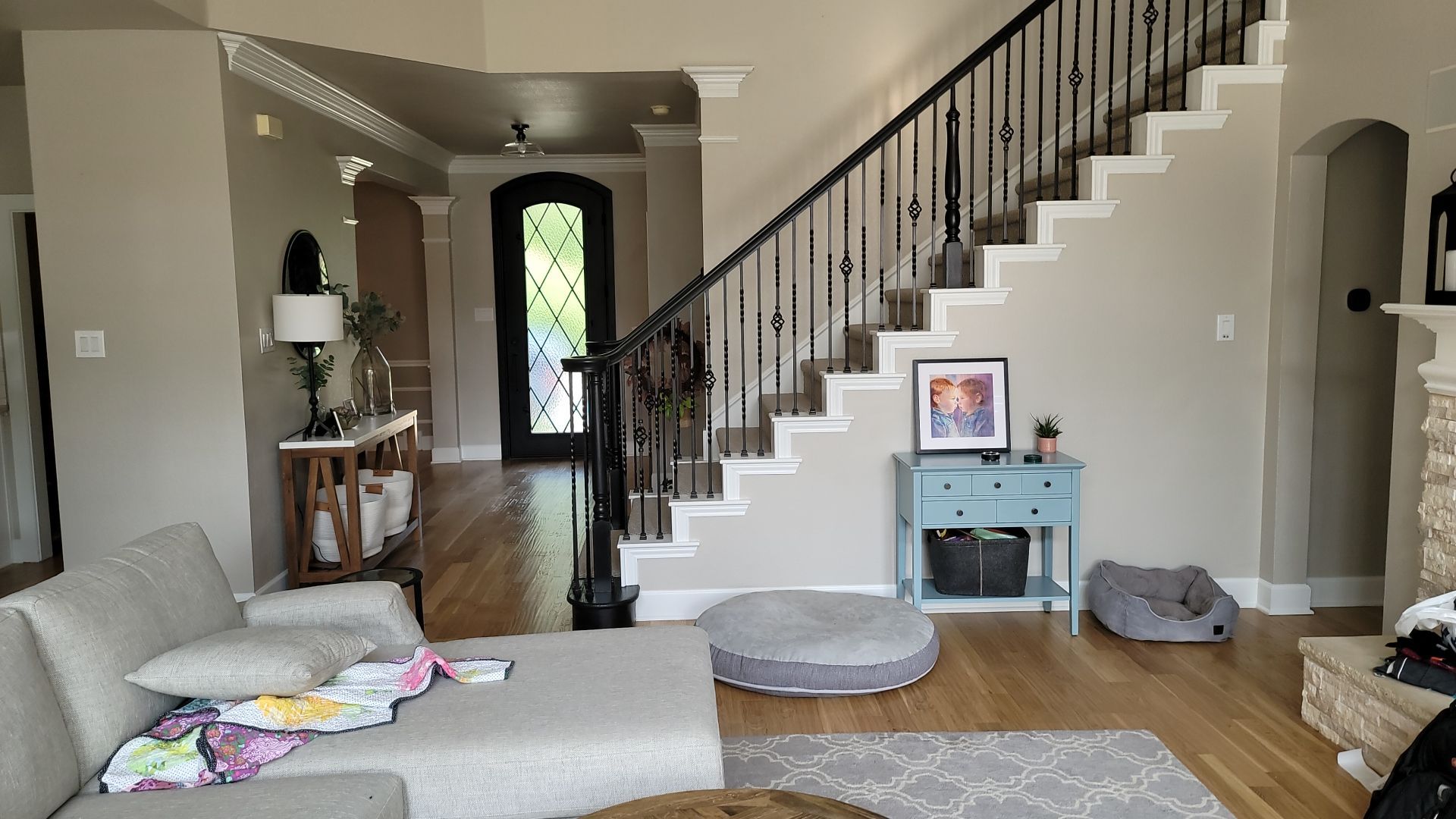 Flood Restoration with incredible transformation by Springtree Restoration 