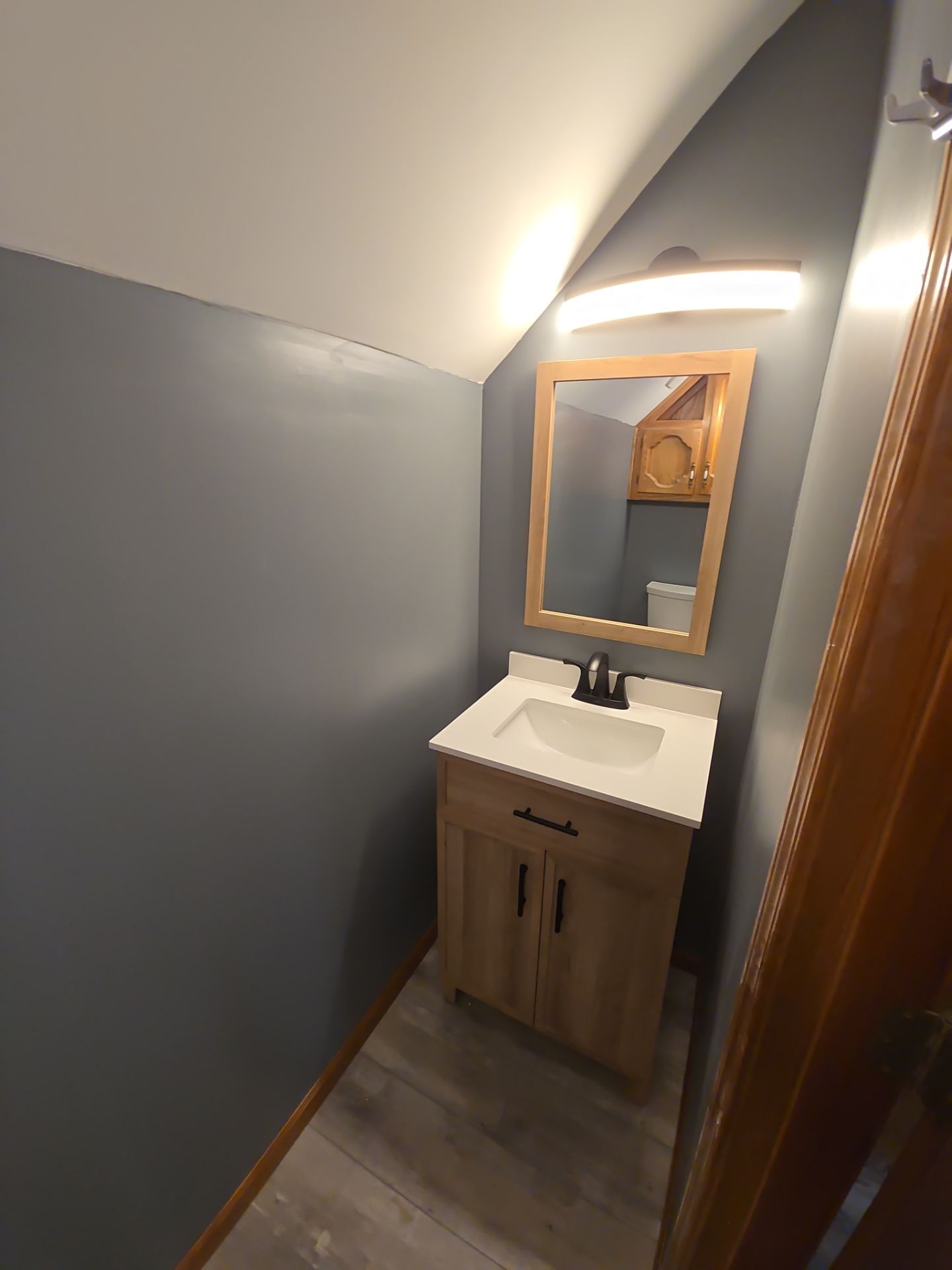 Full bathroom remodel, all new except vanities by The Shower Company