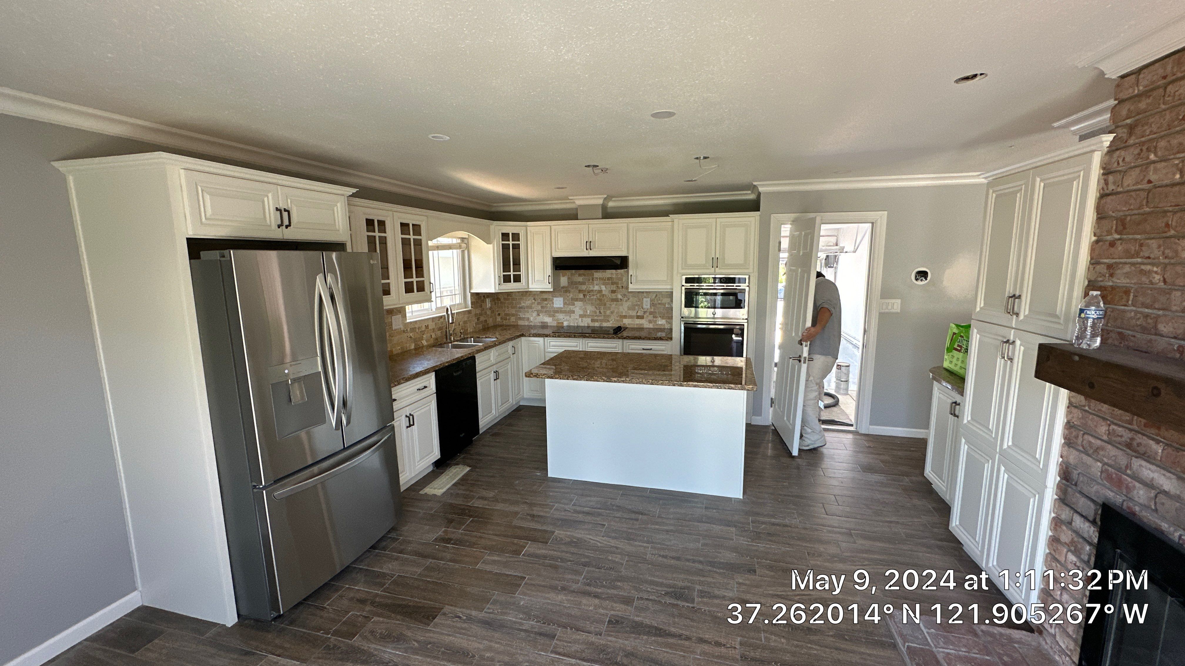 cabinet painting San Jose  by Herrera’s Bay Area Painting inc.