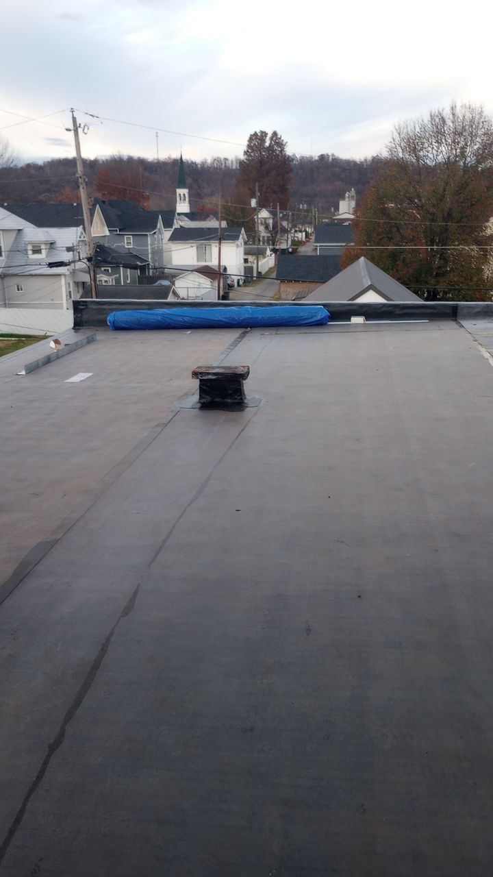 Commercial Roofing Installation using Performance Shingles by Mr. Roofer