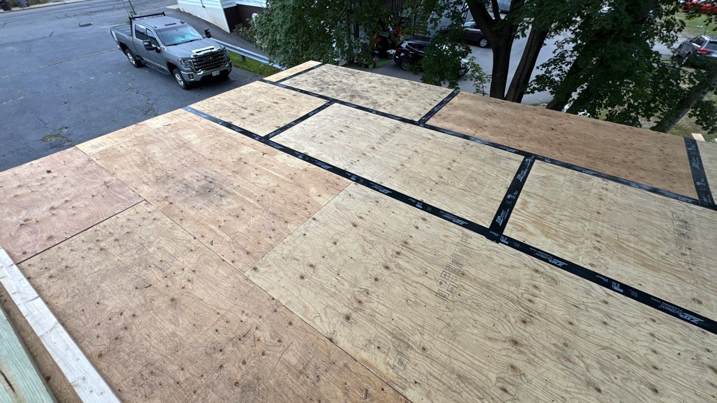 EPDM Flat Roof Installation with ISO Board on Existing Structure by Sensible Home Solutions