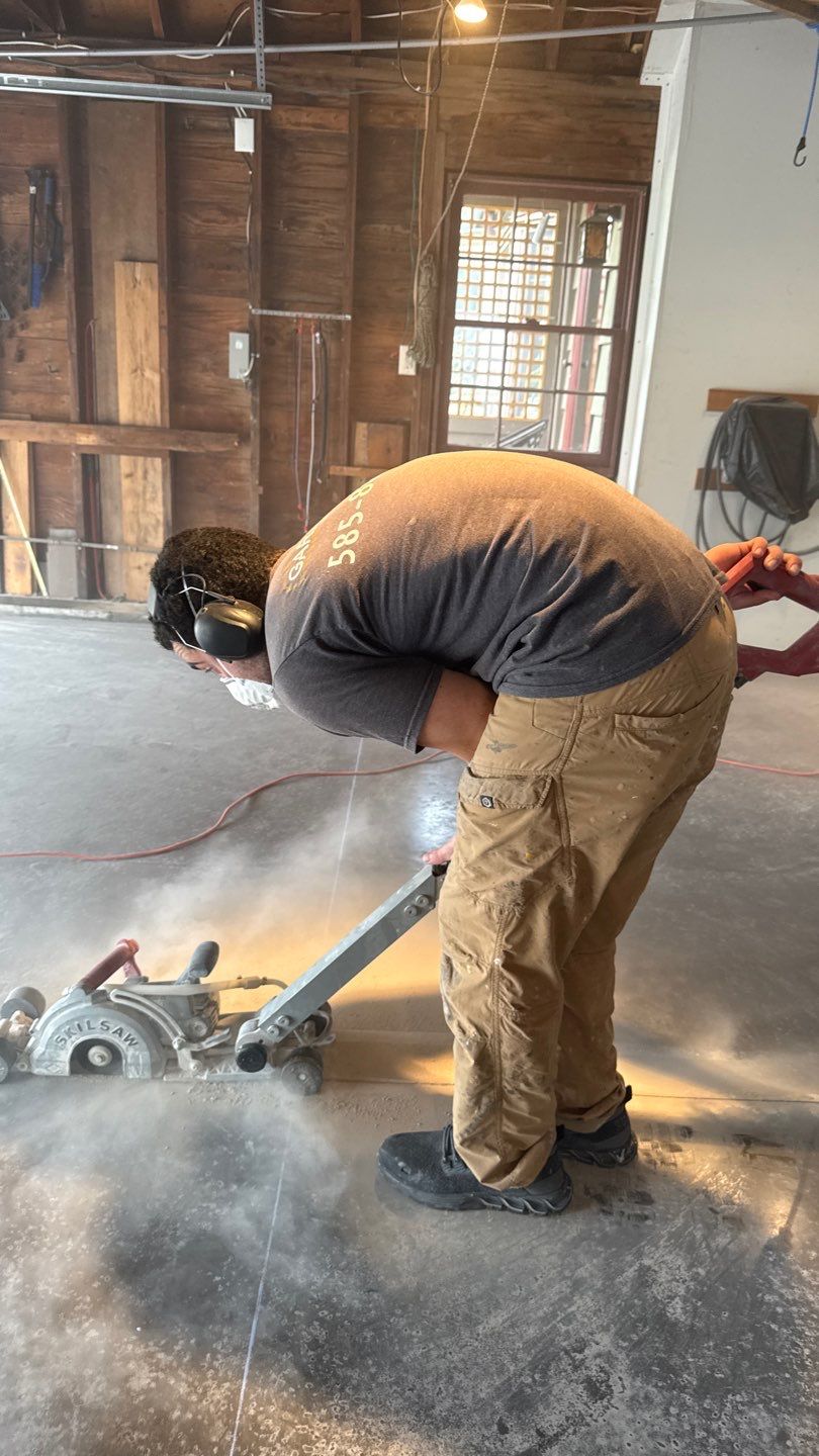 Rochester Garage Floor Replacment by NG Masonry & Construction LLC