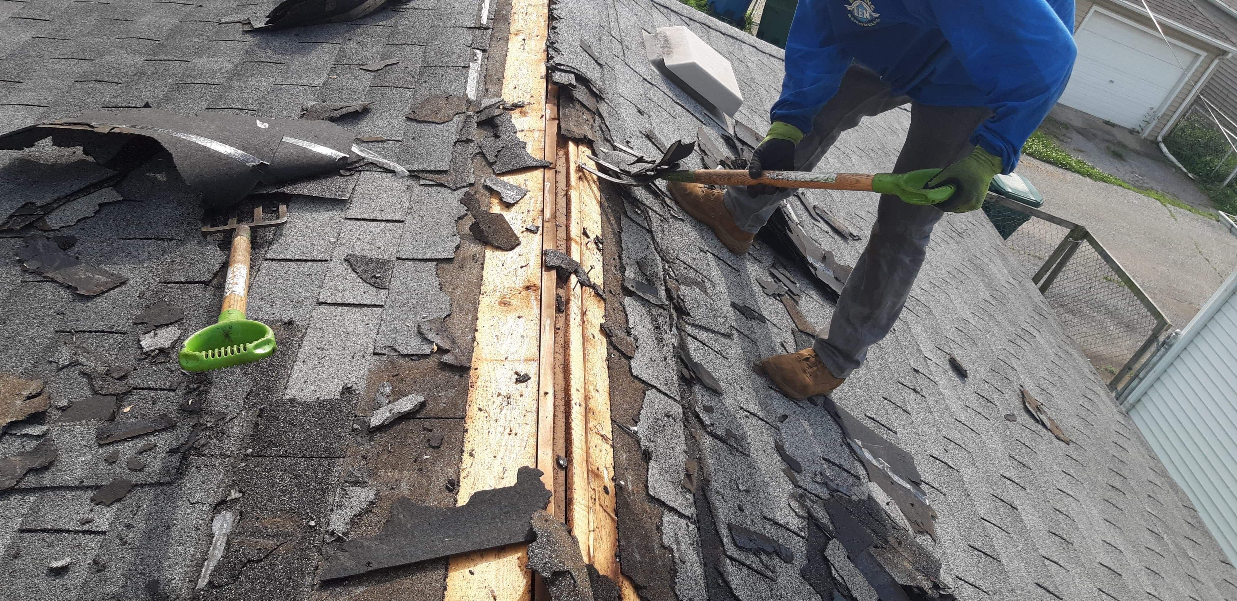 Roof Replacement by hail and wind damage by Just Brilliant Restoration JBR