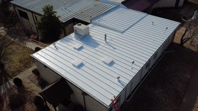 Commercial Multi Structure Roof Install