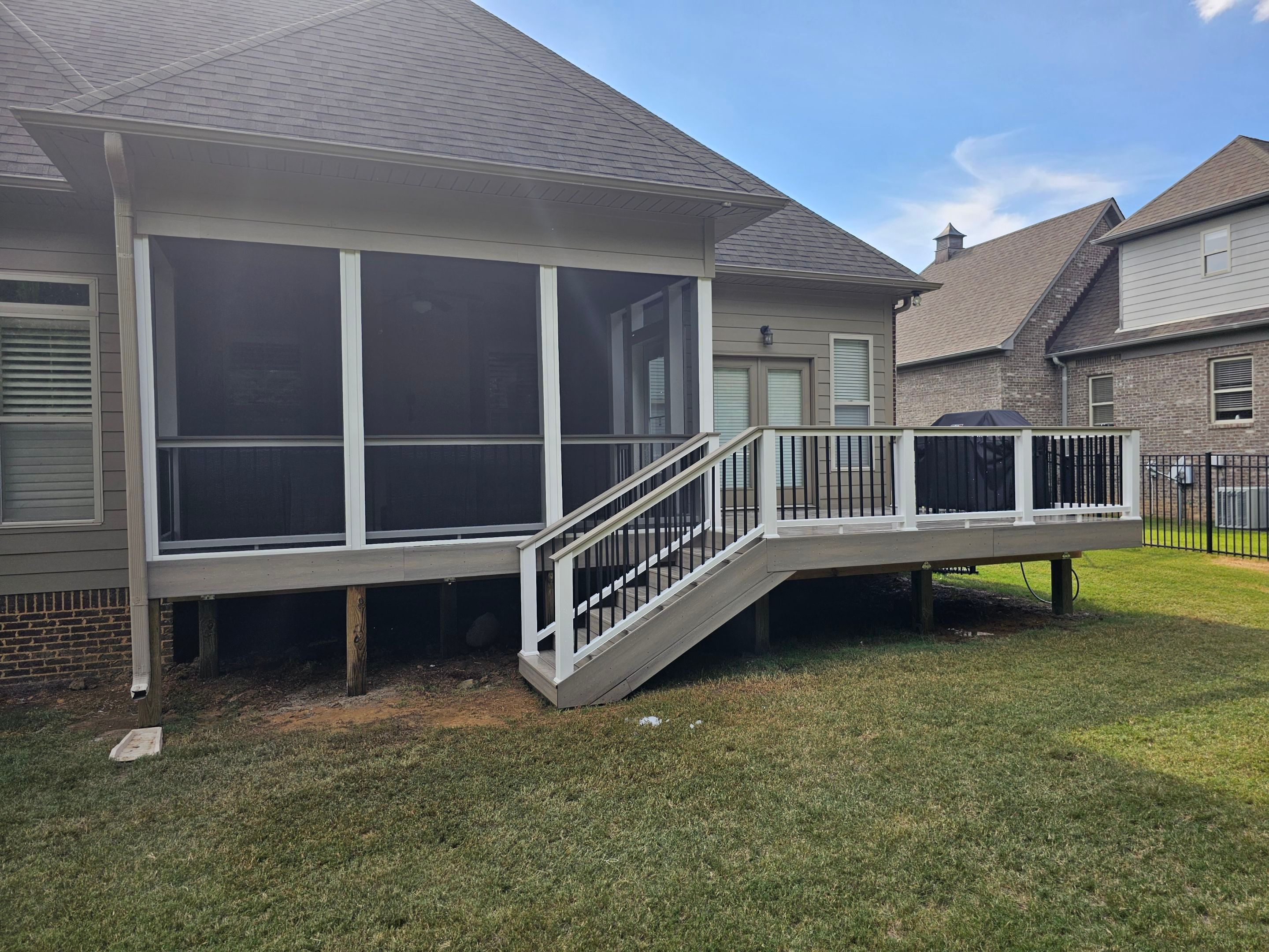 Tiffany Estates - Composite Deck Installation  by Pillar and Pine