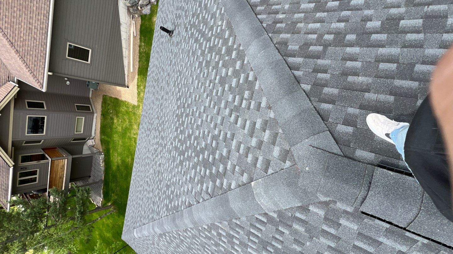 GAF HDZ Charcoal Roof Replacement  by Montana Roofing Solutions