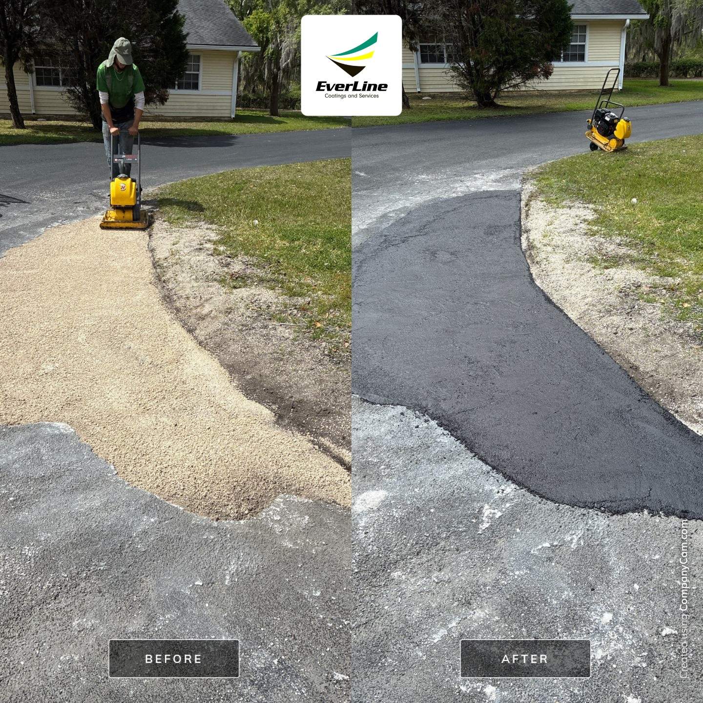 Sealcoating & Line Striping at Compass Rose Senior Living Facility  by Everline Coatings & Services - Southwest FL