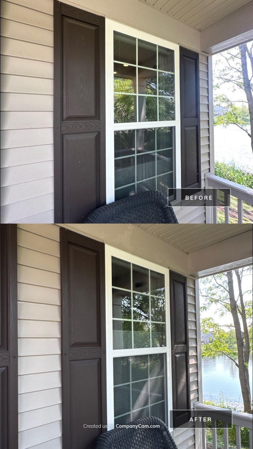 Project in Lake Villa by Simmons Power & Soft Washing