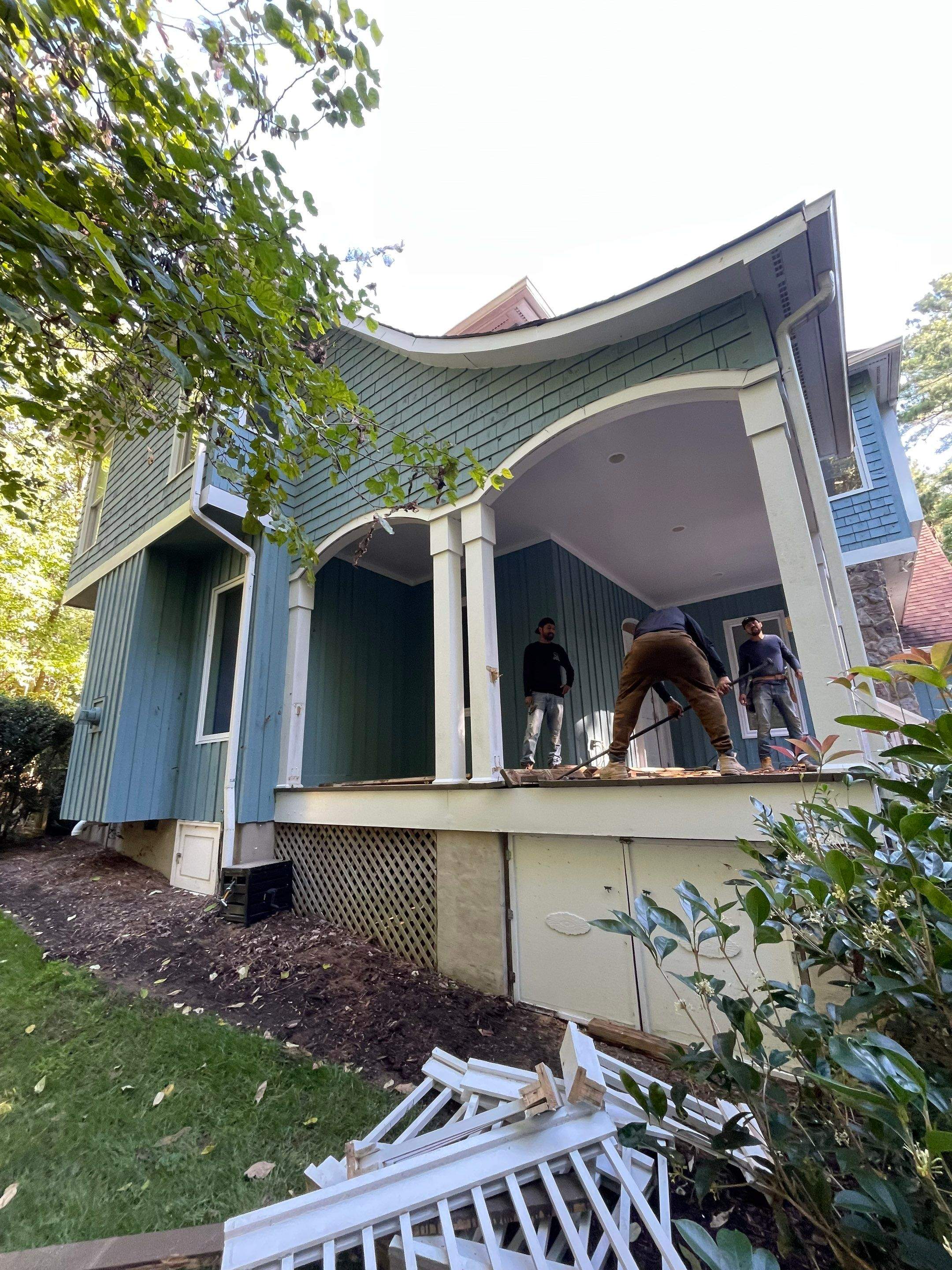 Front Porch and Deck Renovation in Lincoln, Nebraska by CompanyCam