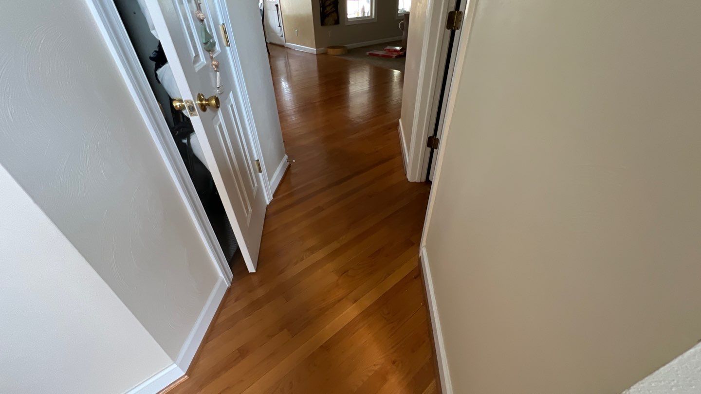 Hardwood Renewal  using Finish Em by Monster Clean