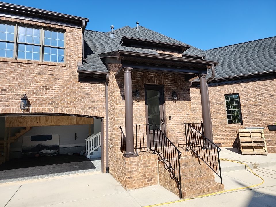 House Wash using cleaner by Power Wash Masters LLC