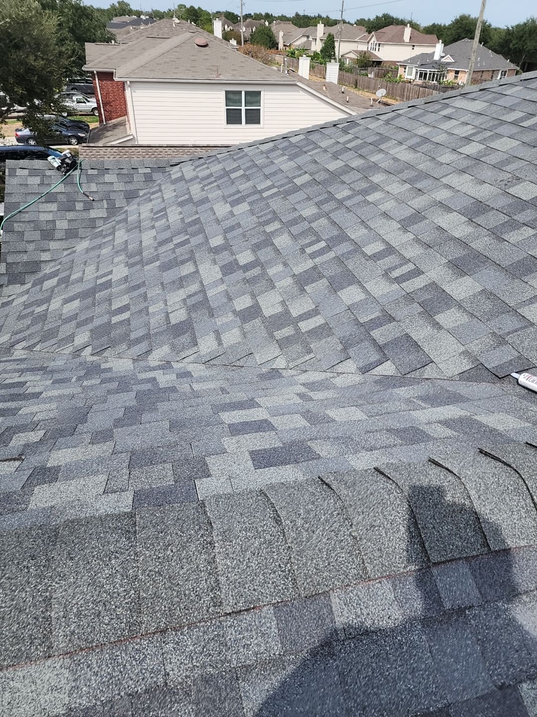 Residential Roofing Installation using Owen's Corning Duration (Lifetime) Shingles by Roof Repair Company