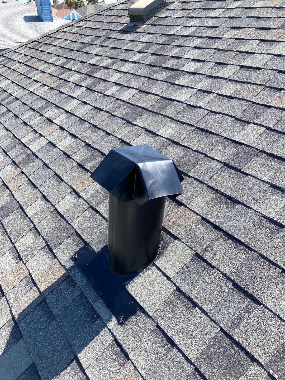 Chimney Cap & Chase Replacement using Custom Fabricated Stainless Steel by Lighthouse Roofing