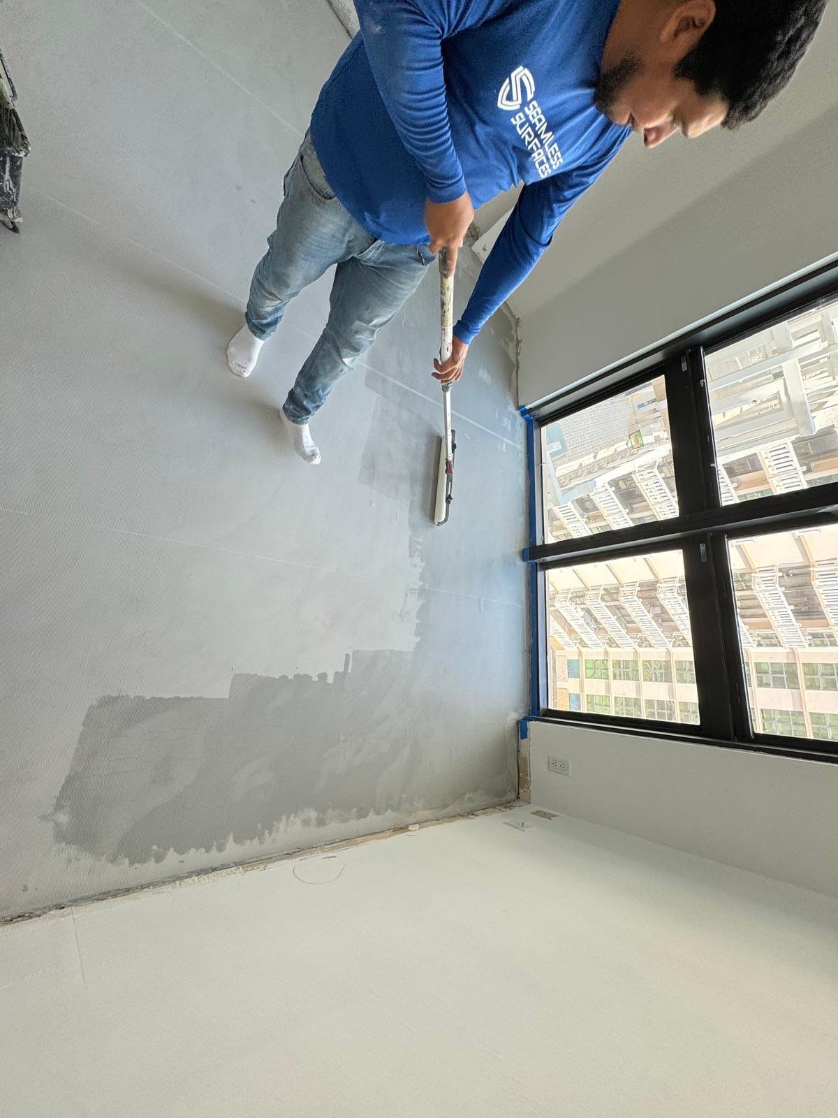 Microtopping on Key Biscayne Apartment by Seamless Surfaces