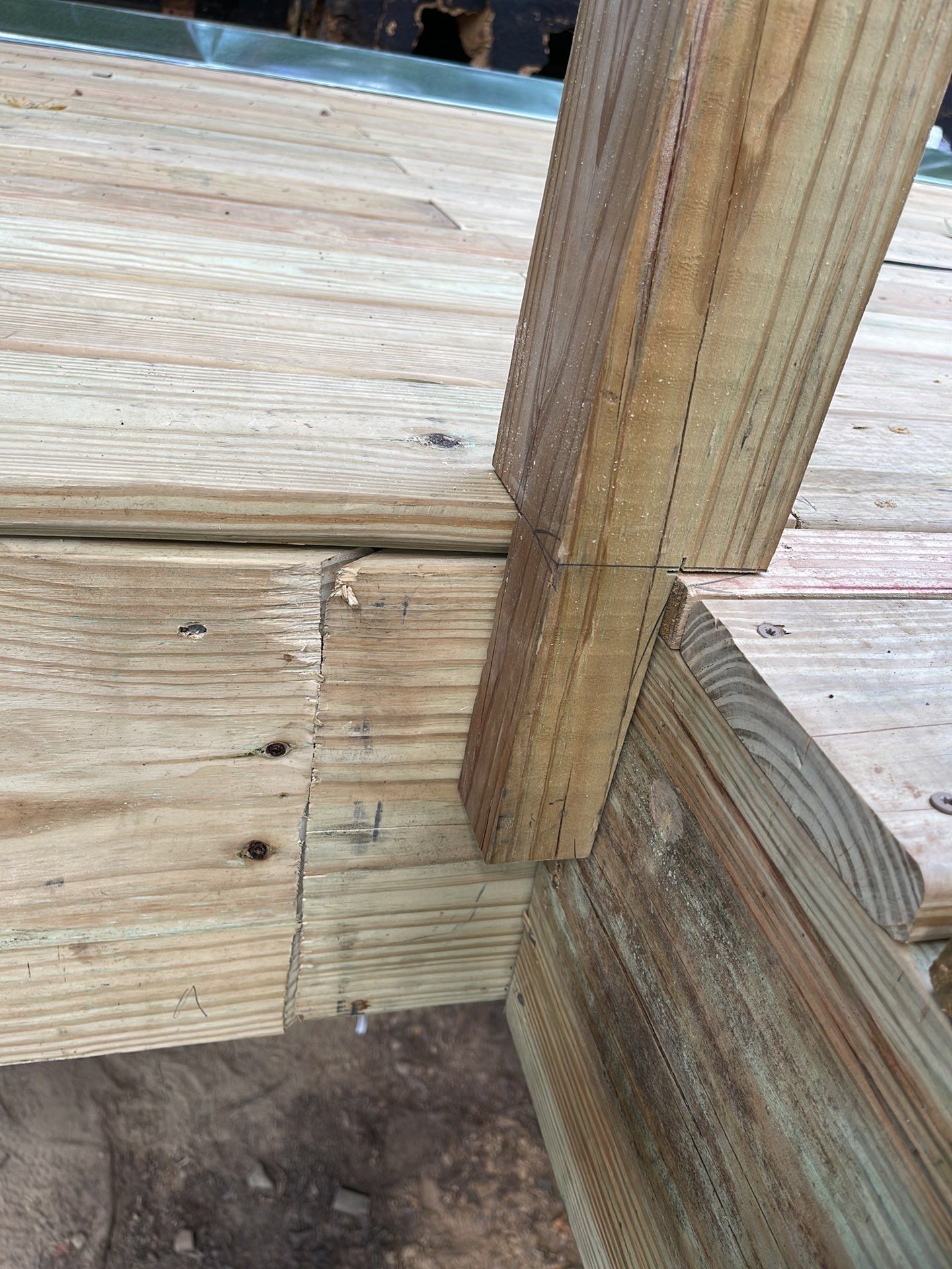 Russet Cove Circle - Deck Installation by Pillar and Pine