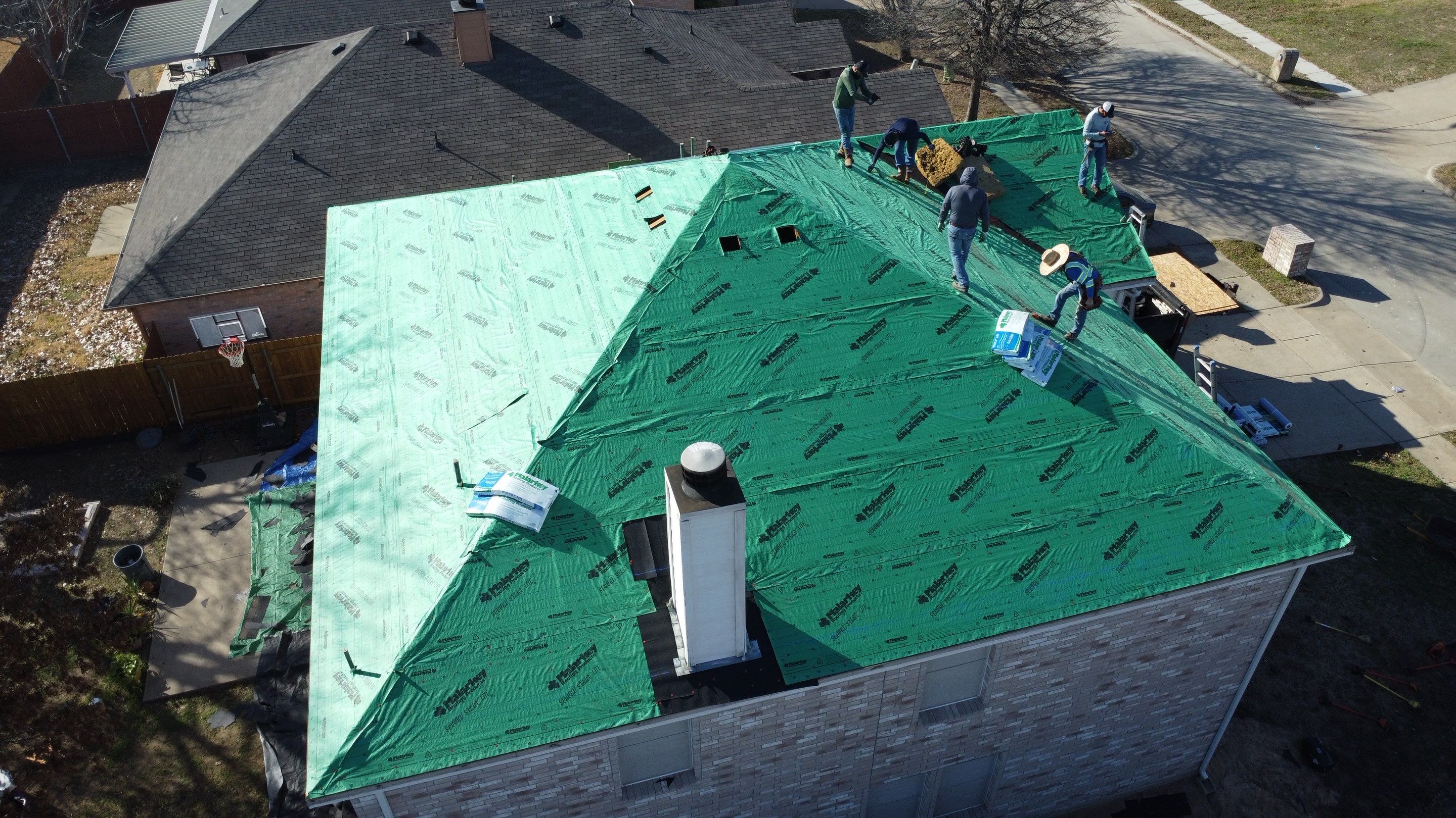 Storm Restoration by Berry Good Roofing 