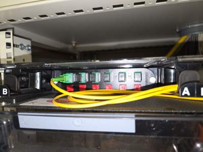 Structured cabling installation by CimaSolutions