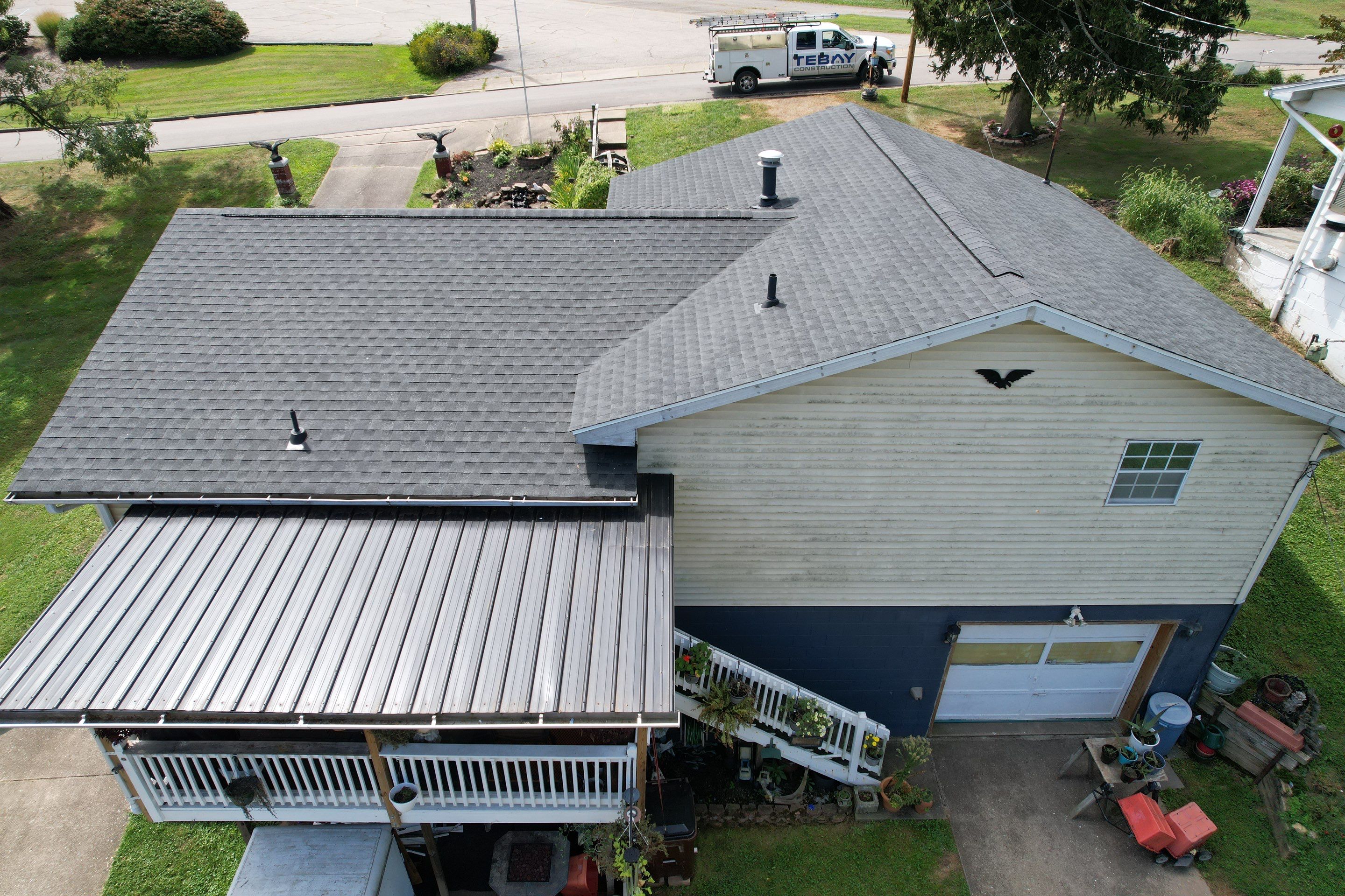 Residential Roofing Installation using GAF Timberline HDZ, Charcoal by Rainstoppers Roofing