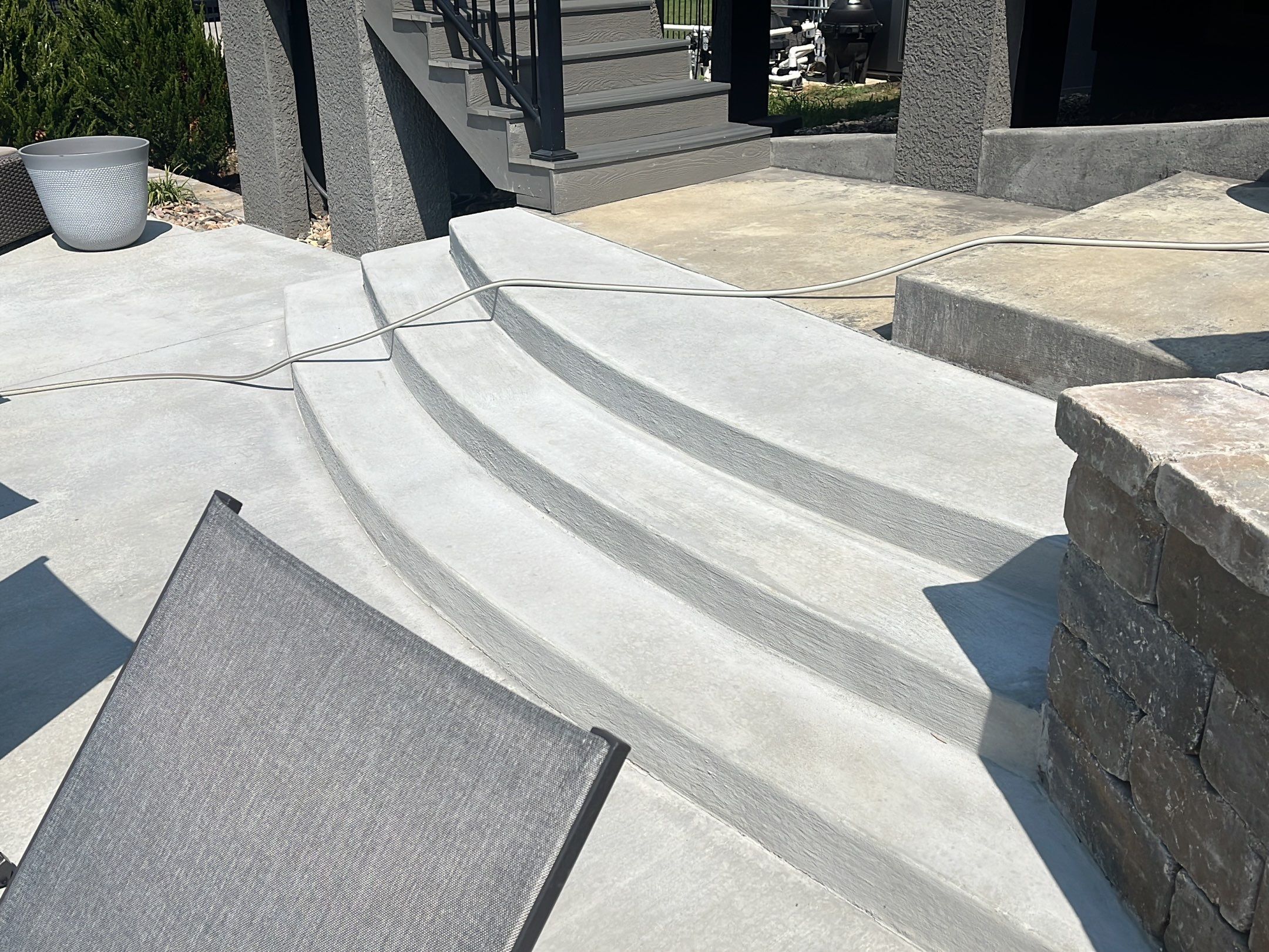 New Pool Overlay - Overland Park, KS by Big Red Decorative Concrete, LLC