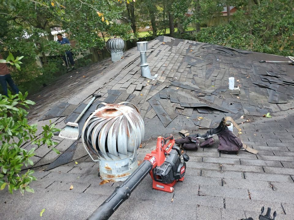 Residential Roofing Installation using Roof Replacement by American Roofing & Construction LLC