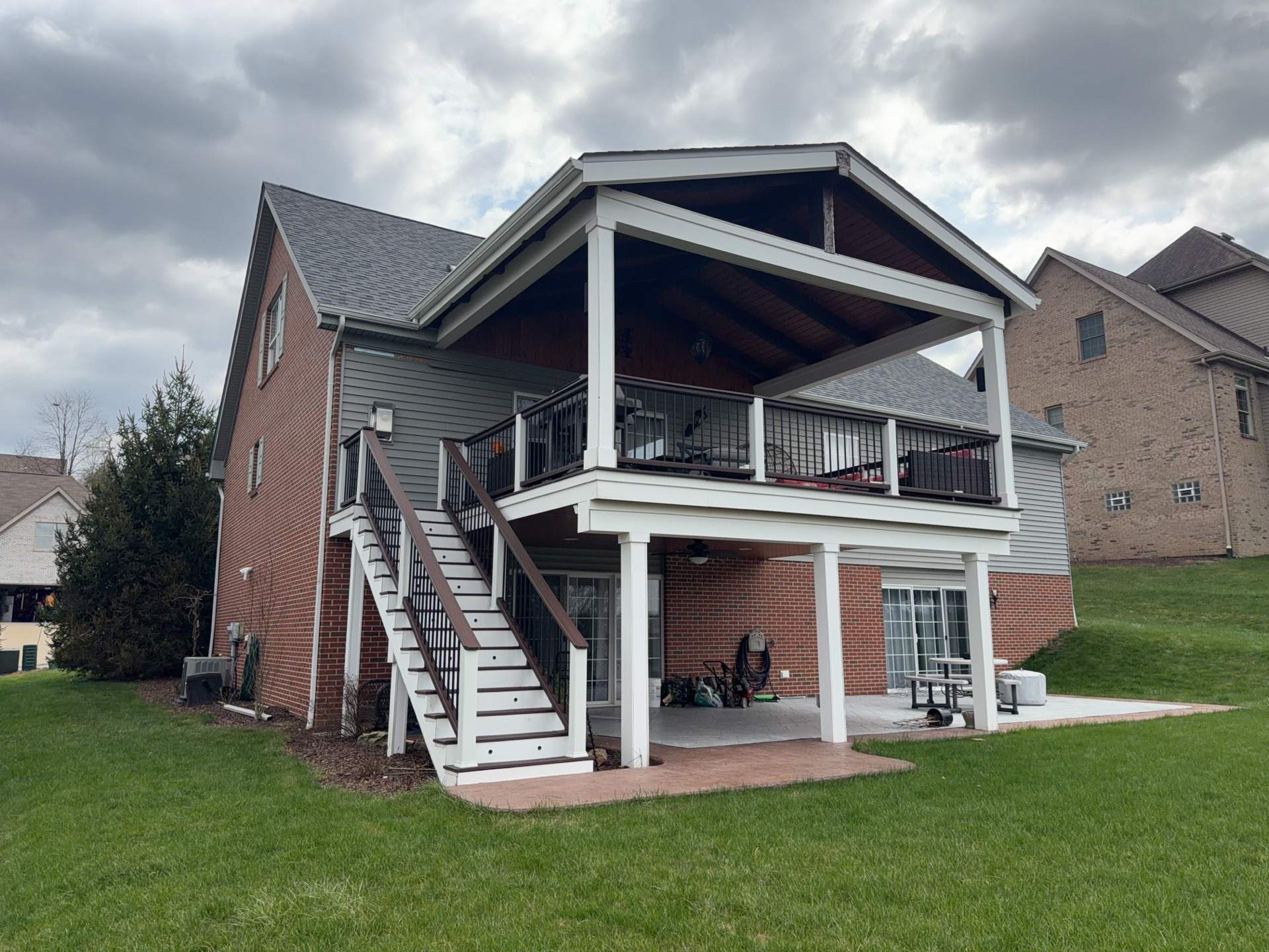 Mastic Board and Batten in Scottish Thistle by Ideal Siding Pittsburgh
