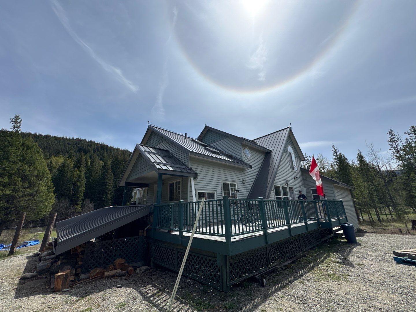 Shingle to Metal Roof Conversion by Top Notch Roofing Inc