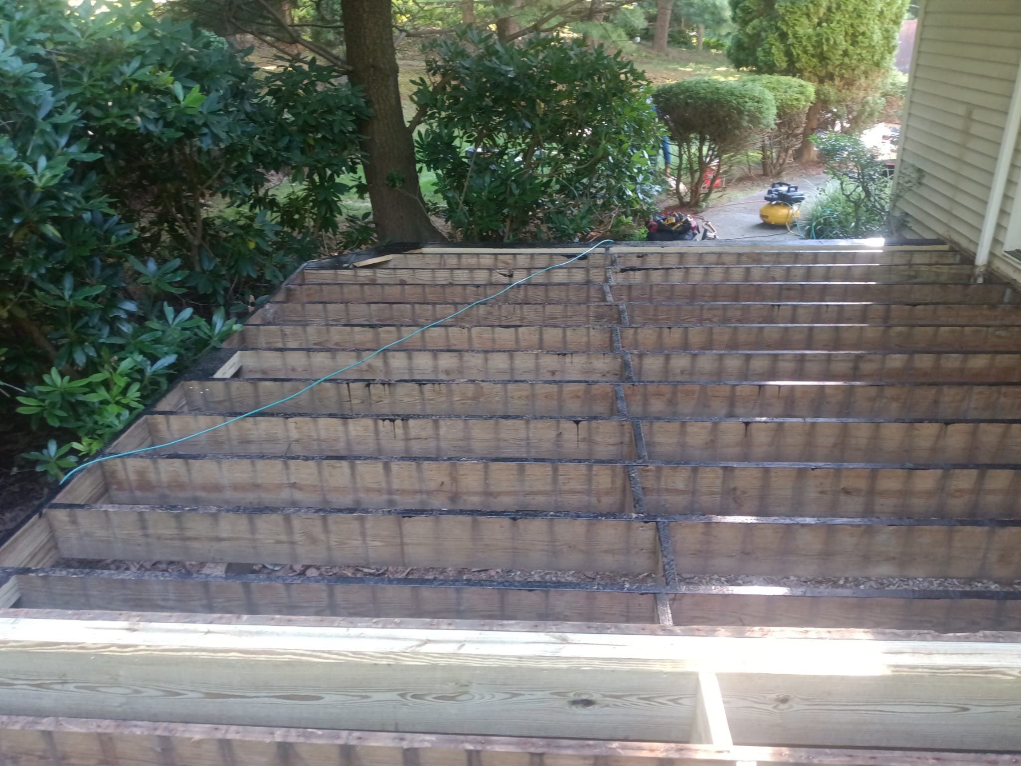 Deck Resurface using Deckorators Venture - Color Sandbar  by deck guardian