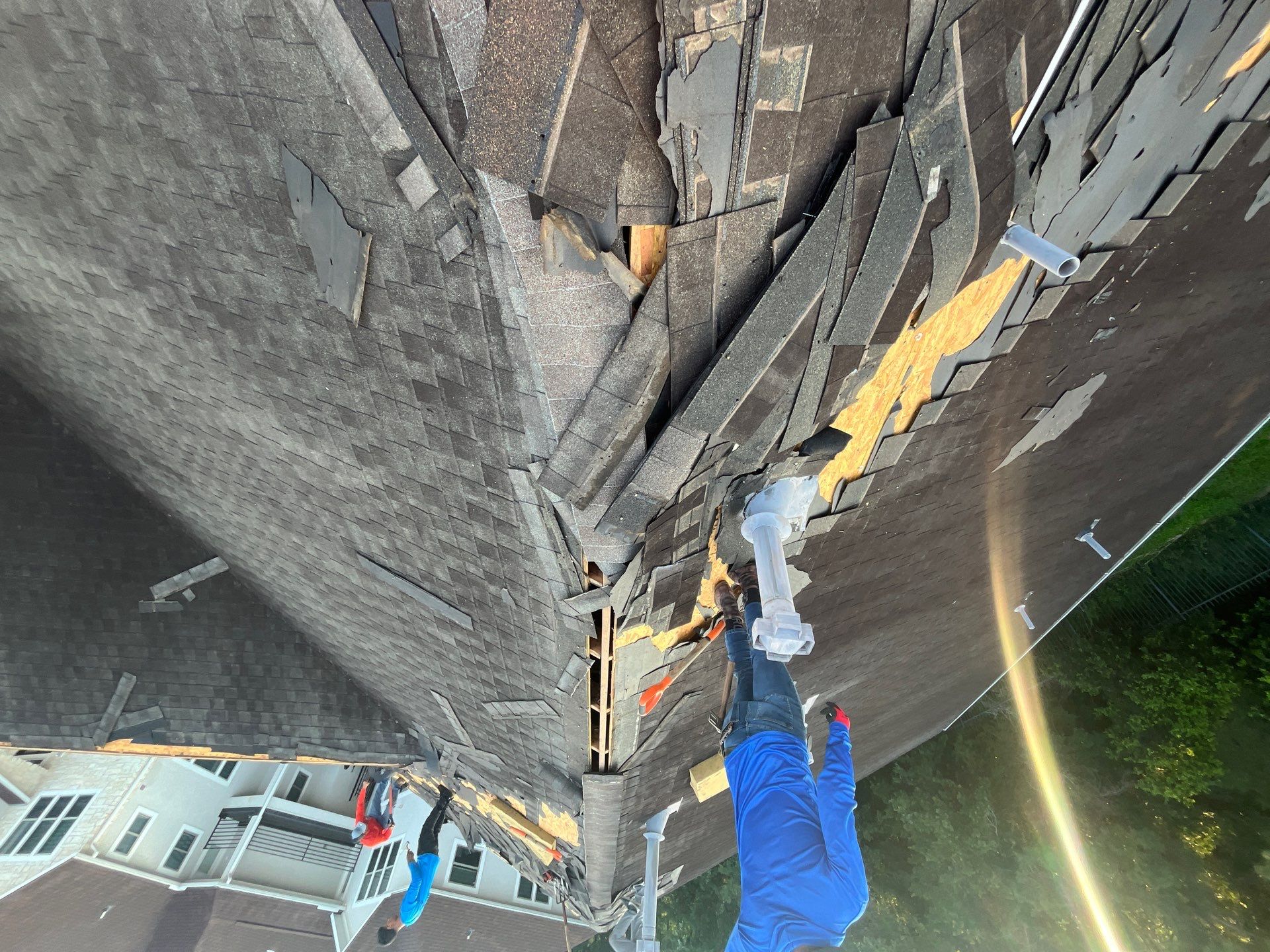 Residential Roofing Repair using Owen's Corning Duration (Lifetime) Shingles by Roof Repair Company