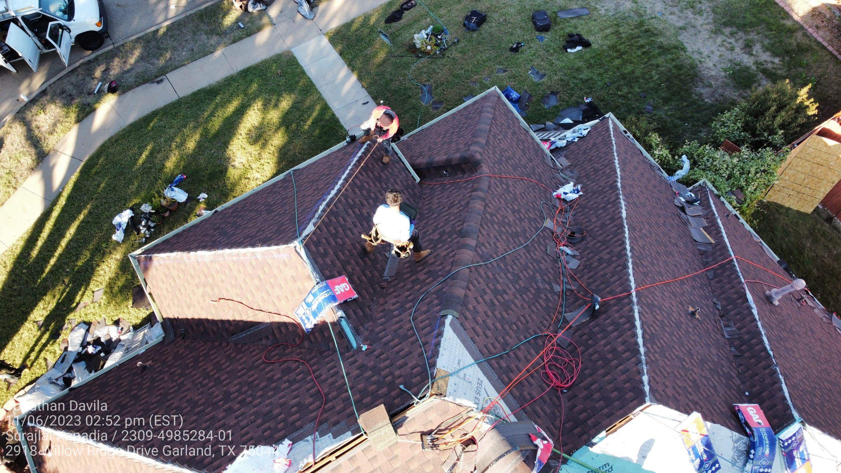 Project in Garland  by Zeus Exteriors