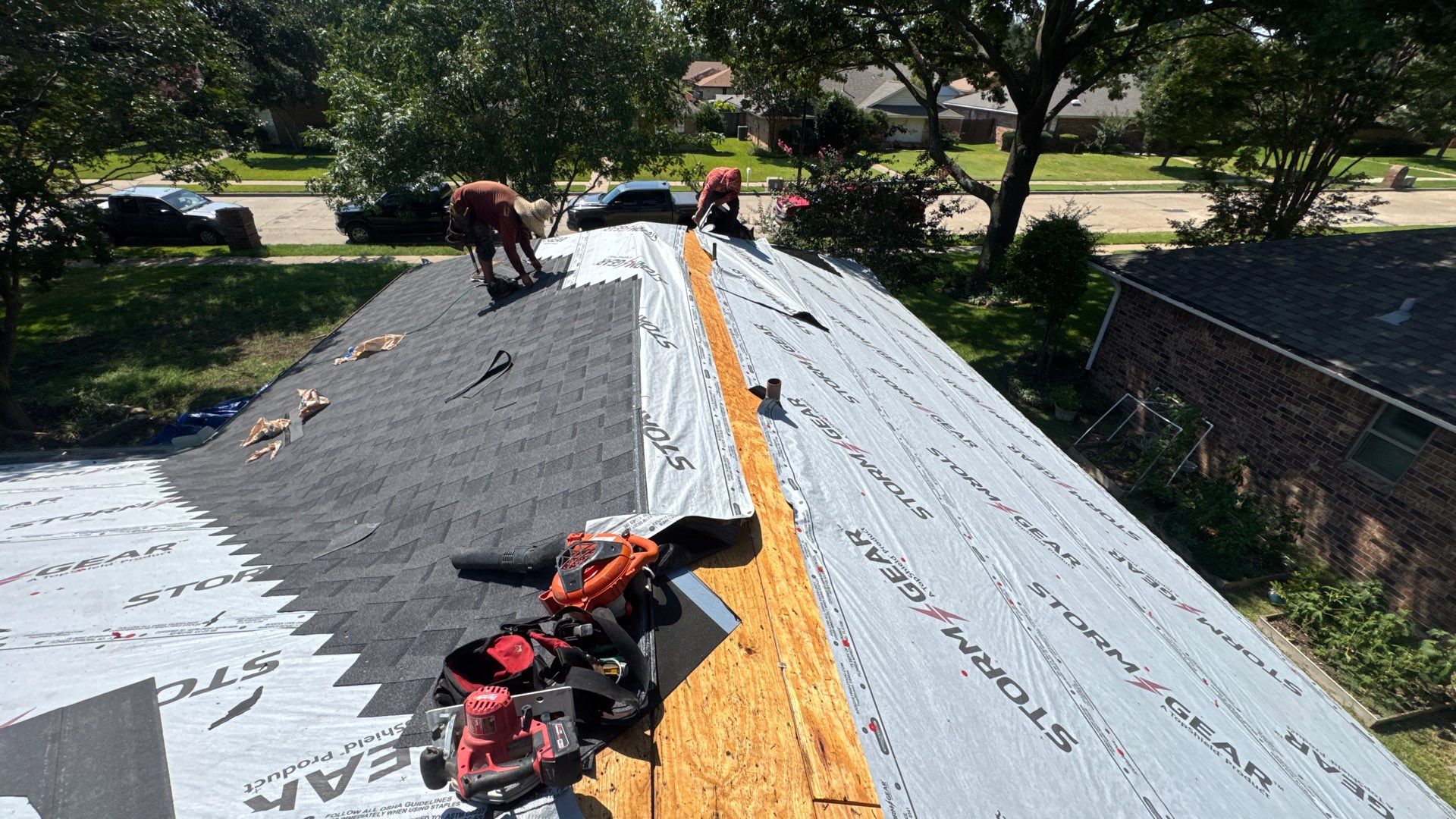 Project in Garland by Rhino Roofing and General Contracting, LLC