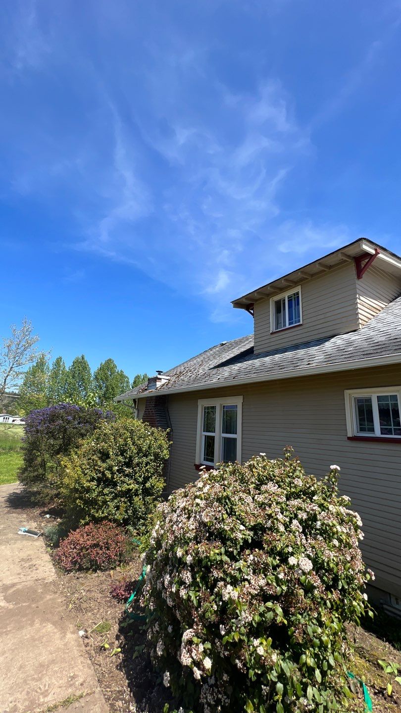 Residential Roofing Installation using IKO Dynasty (Color: Frostone Grey) by Orezona Building & Roofing Company, Inc.