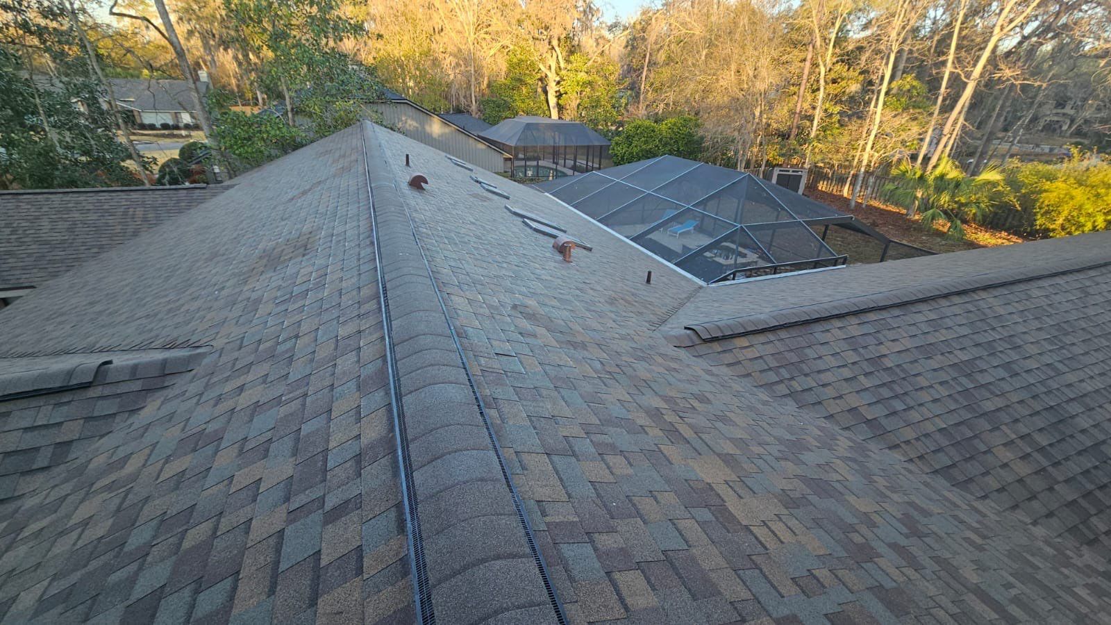 Reroof plus new addition in Gainesville, FL by Brehm Roofing