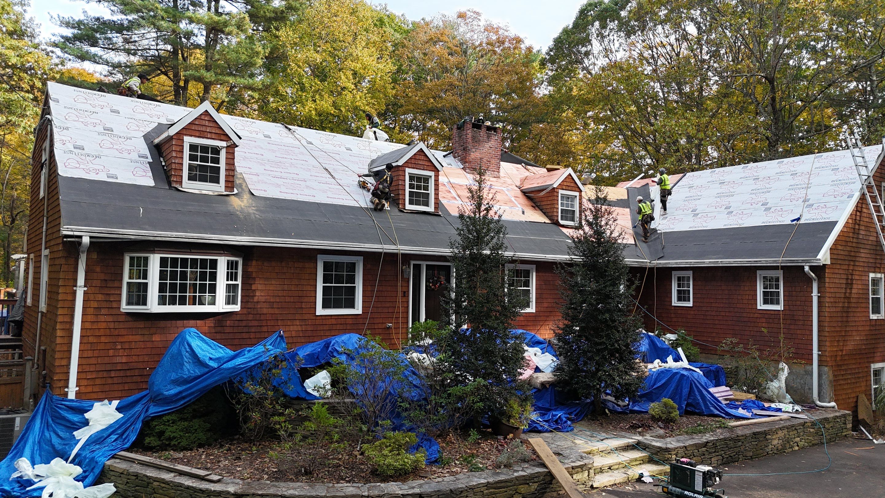 Owens Corning Duration : Chateau Green with Copper Accents in Avon, CT by Golden Shield Roofing