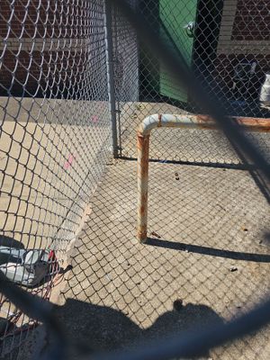 Utility Locating at a school for fence install