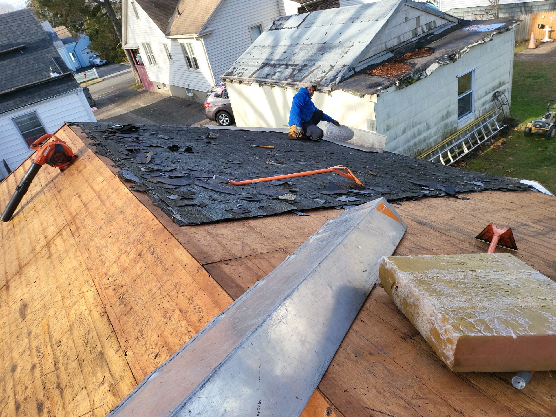 Residential Roofing Installation using Owens Corning TruDefinition by A Plus Exterior