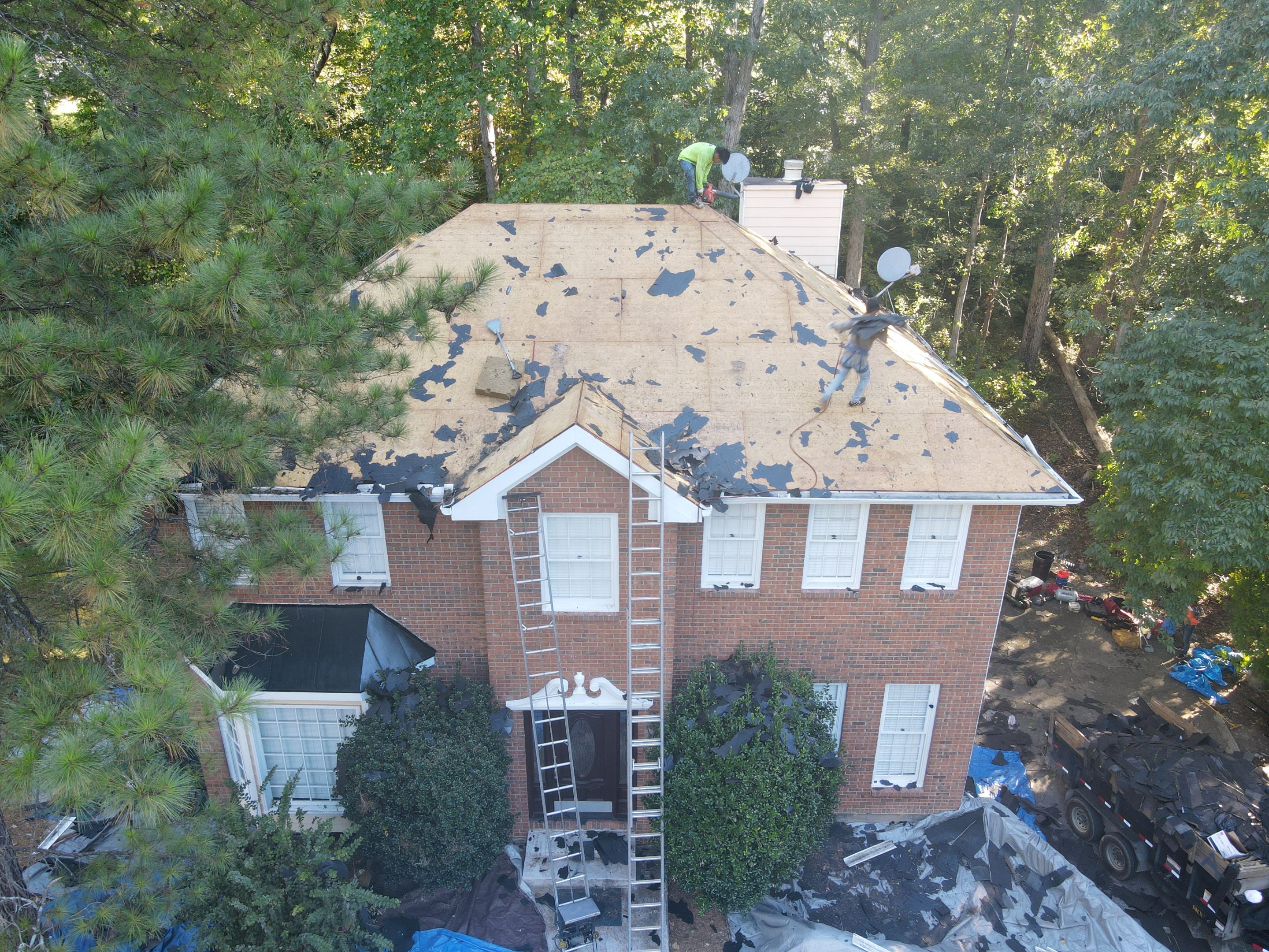 Residential Roofing Installation using Owens Corning by Inspector Roofing and Restoration