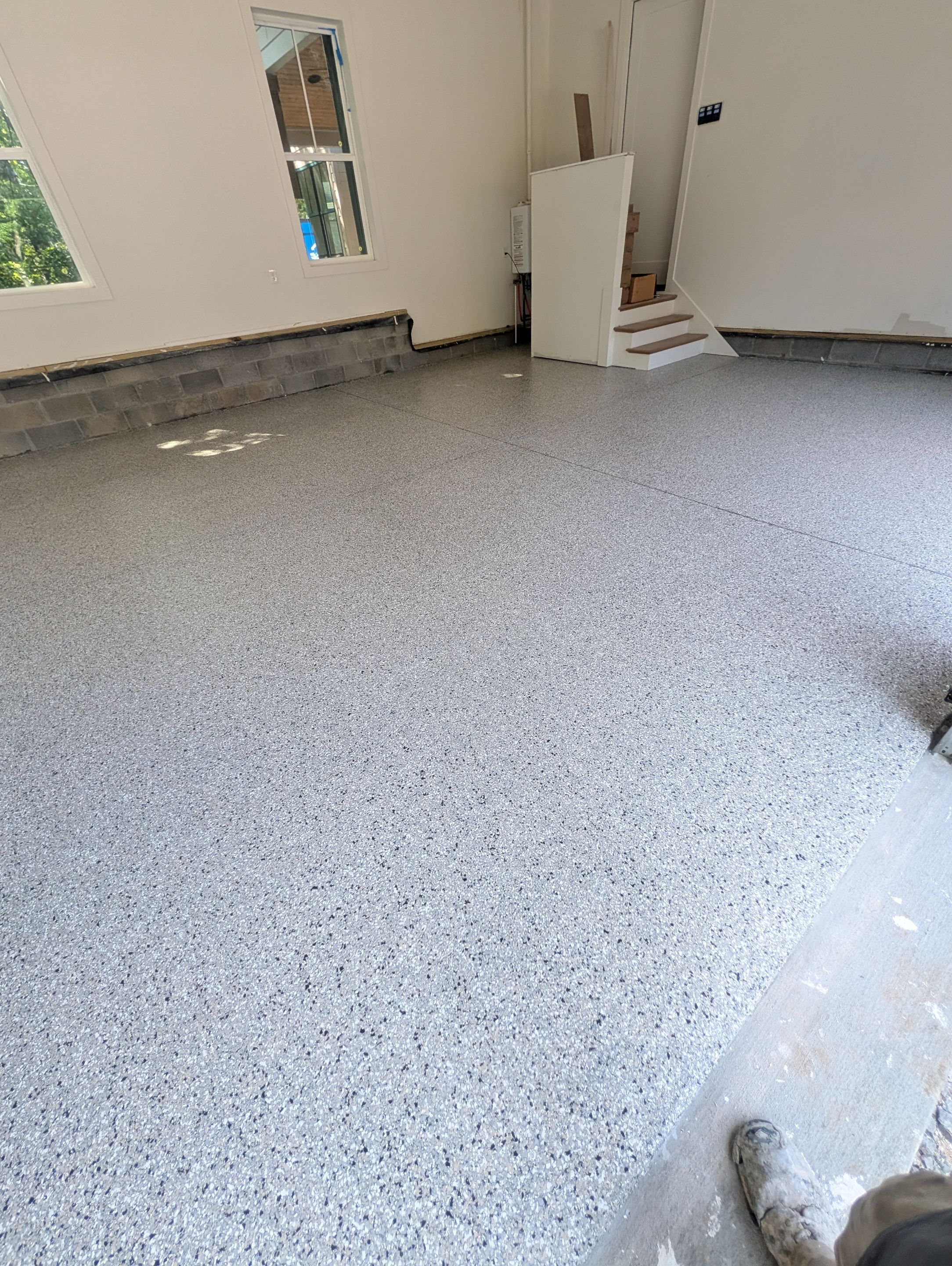 Garage Floor Coating using Cabin Fever by My Garage Floor Guys