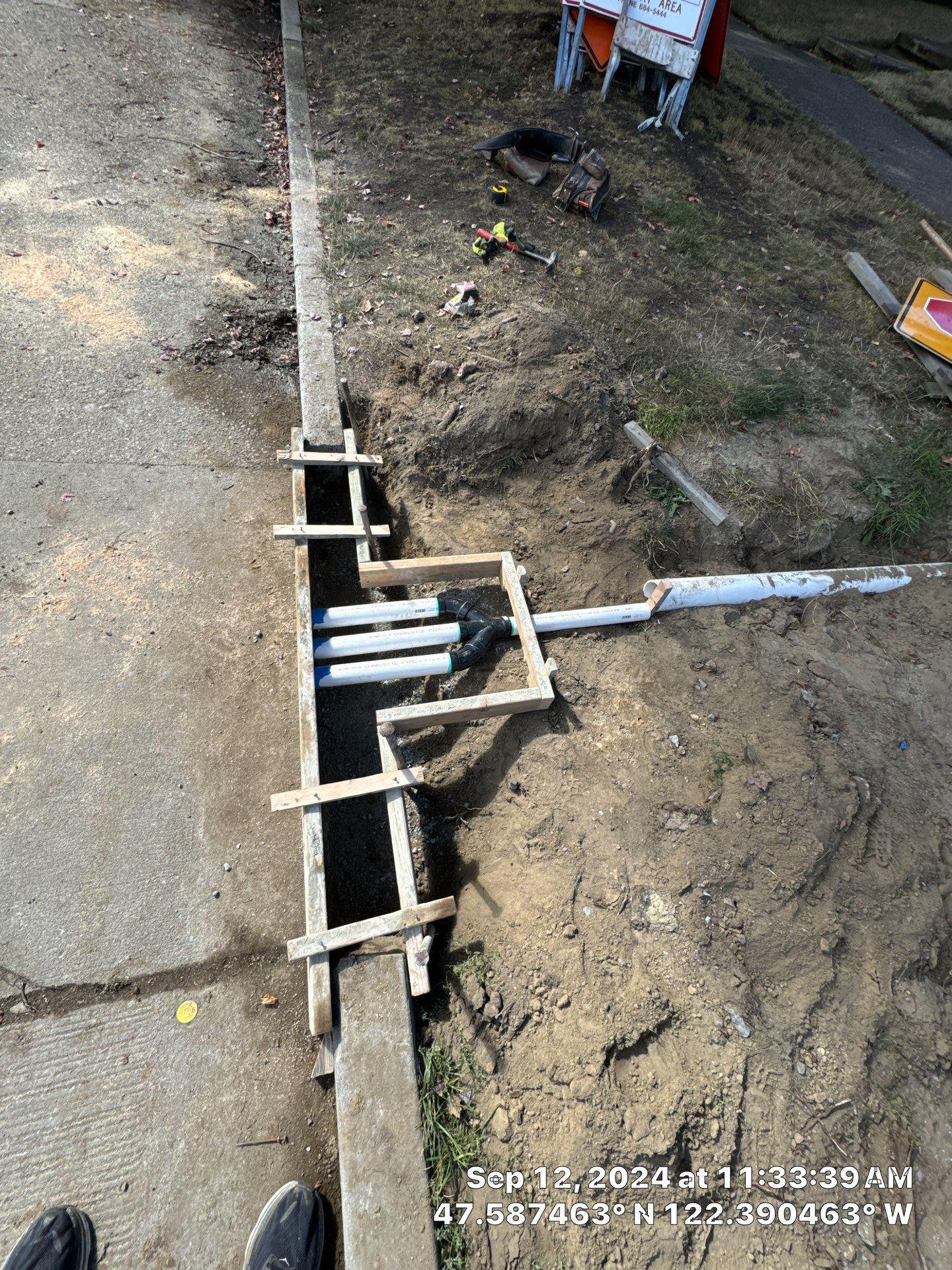 David | Concrete Sidewalk by Jireh Asphalt & Concrete Inc 